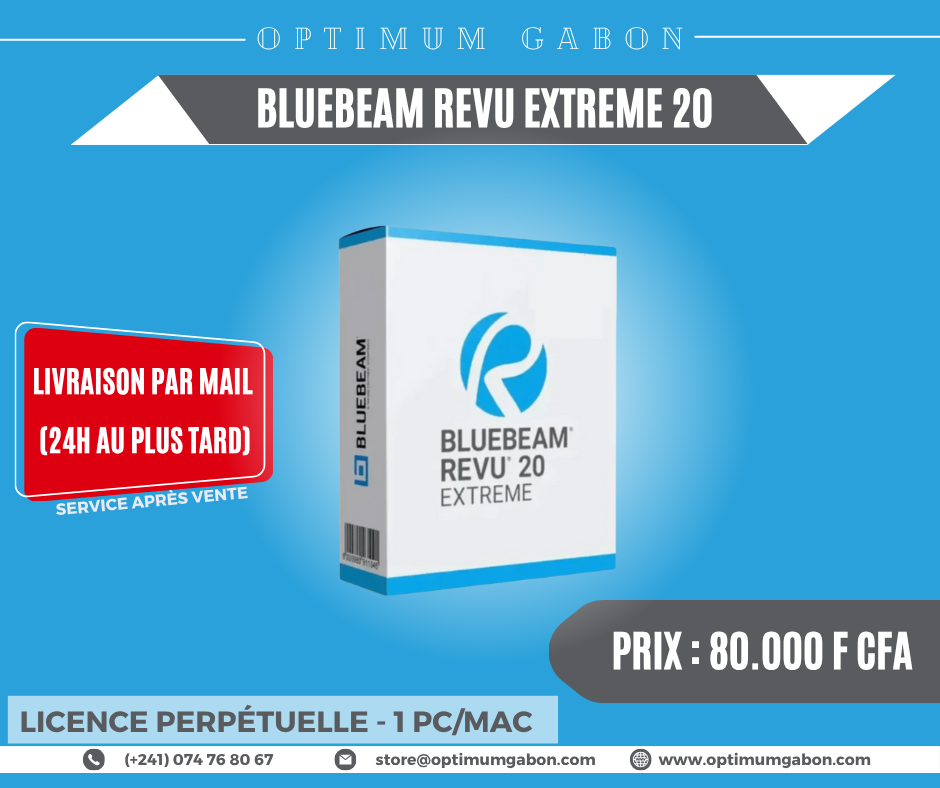 Bluebeam Revu Extreme 20 - Licence perpétuelle - 1 PC