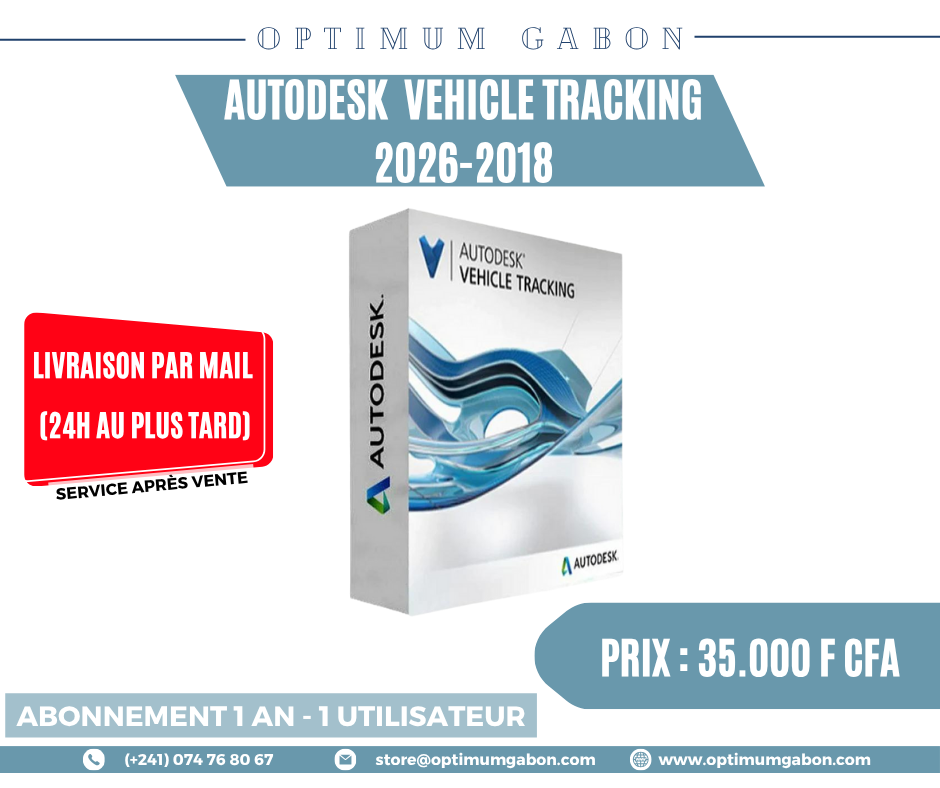 Vehicle Tracking - Licence éducative annuelle - 1 Utilisateur