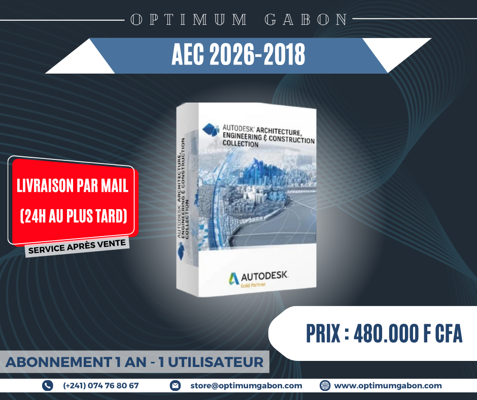 AEC - Licence commerciale annuelle - 1 Utilisateur