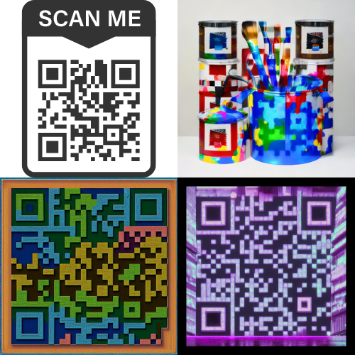 QR Code 4-pack