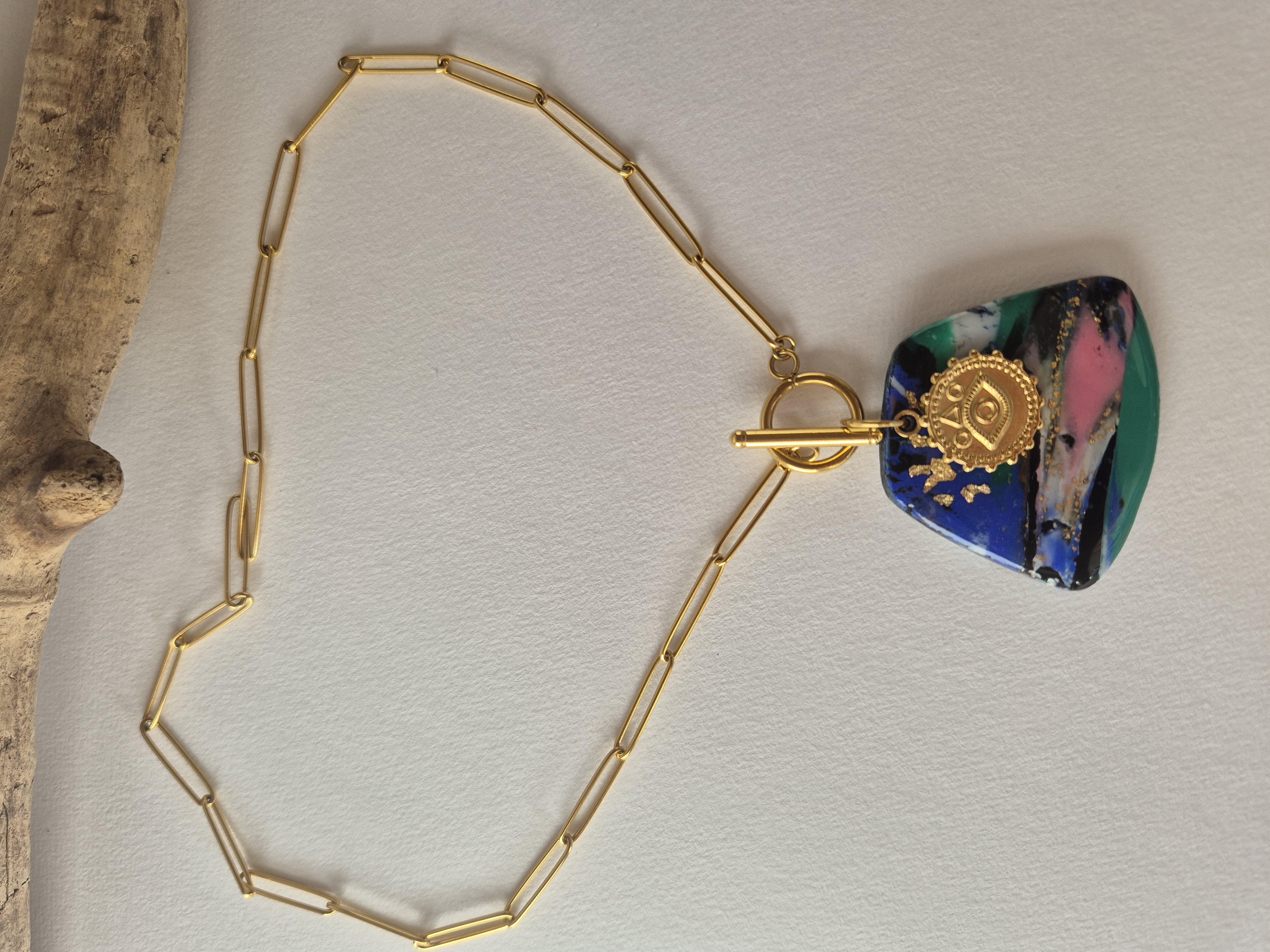 Collier pendentif unique