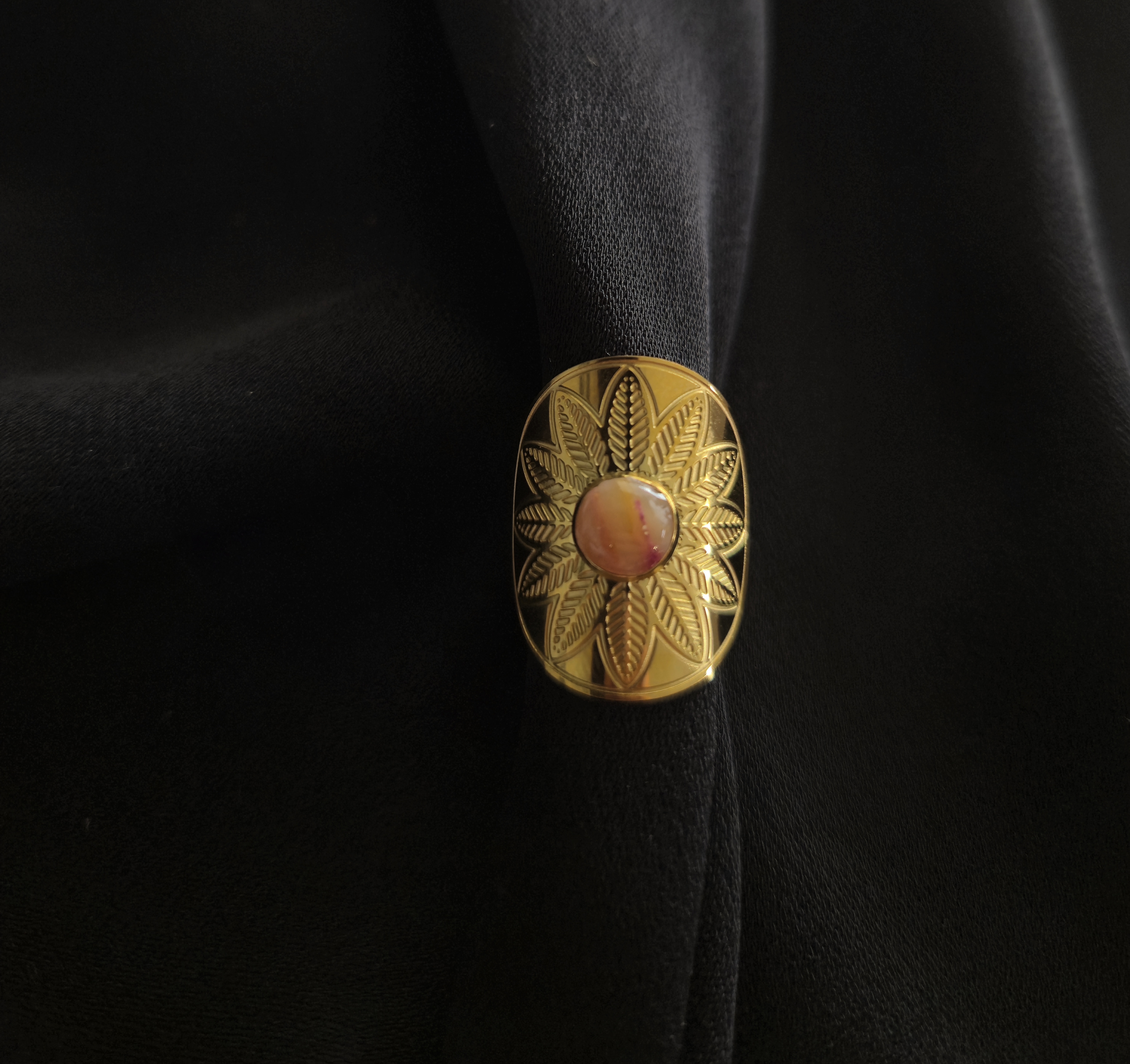 Bague ajustable en acier inoxydable