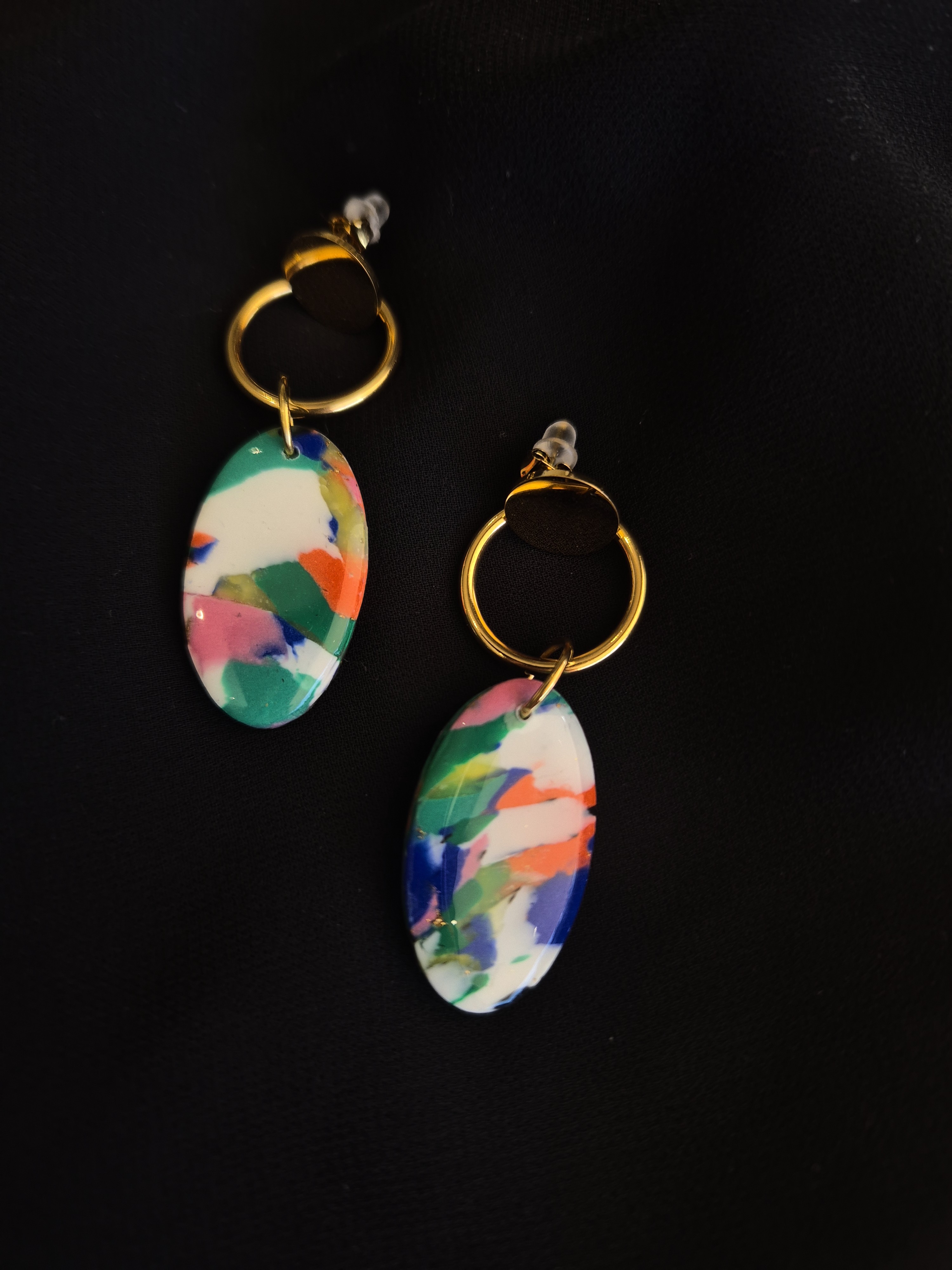 Boucles d'oreilles acier inoxydable