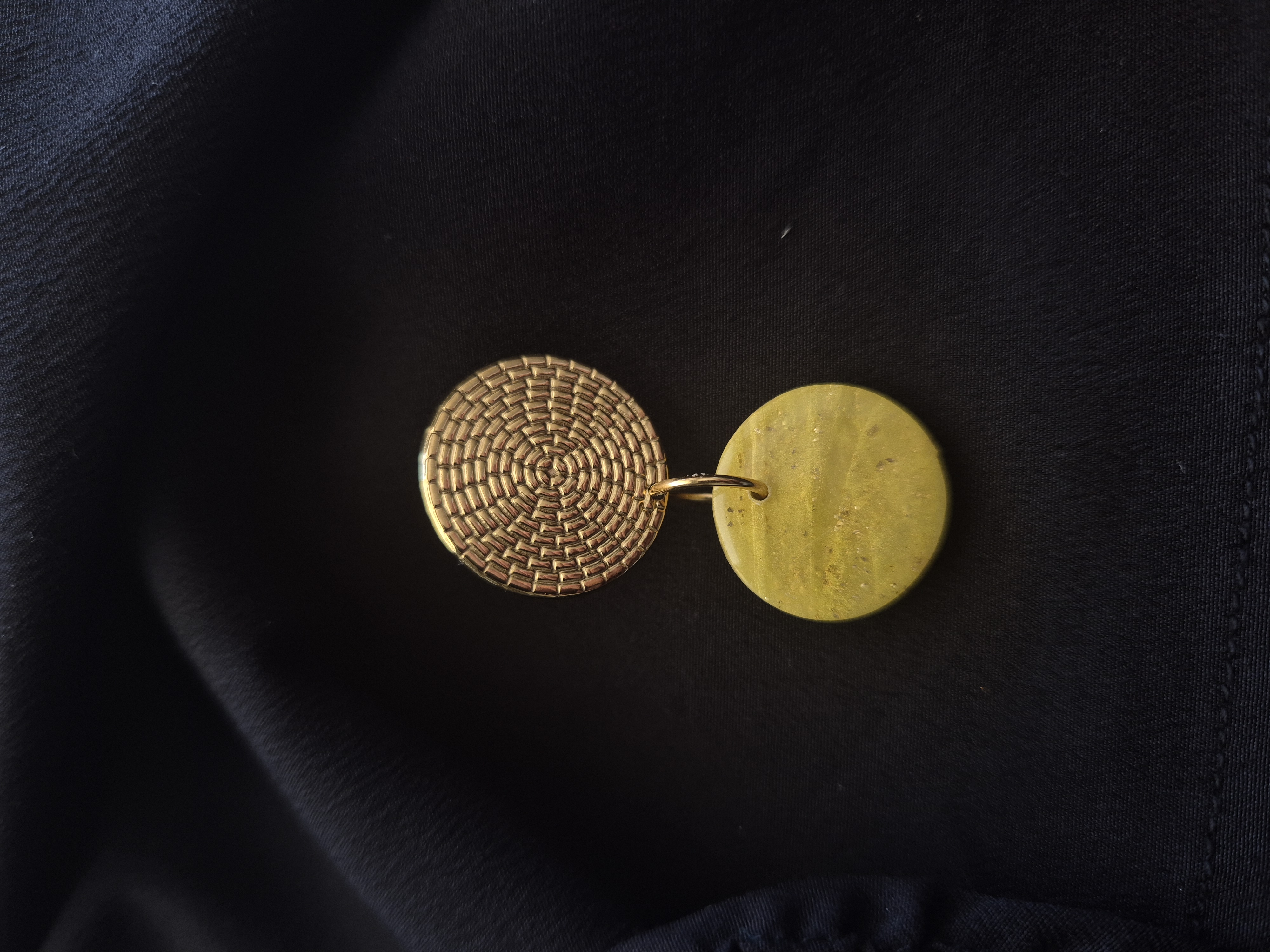 Boucles d'oreilles dorées