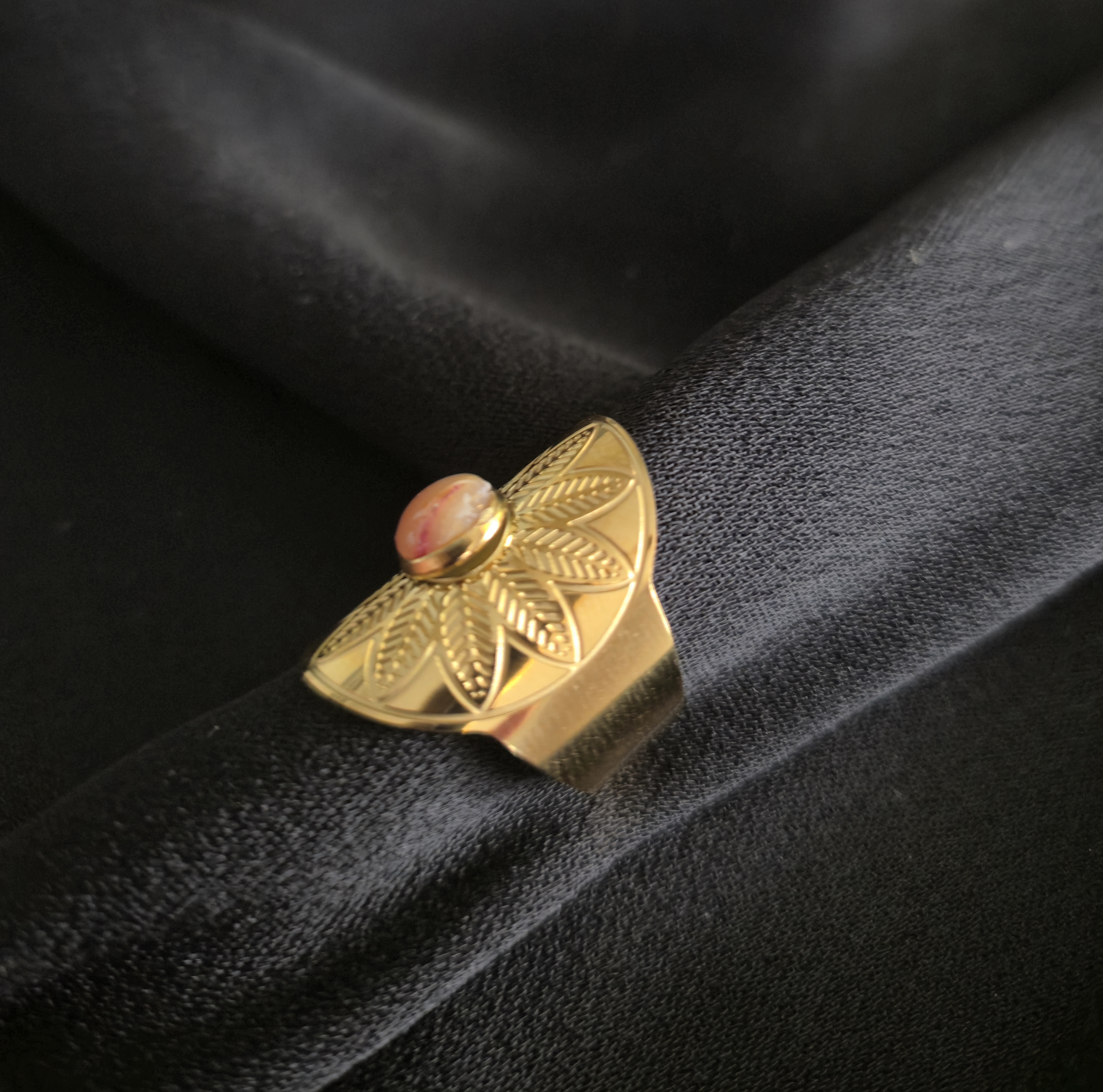 Bague ajustable en acier inoxydable