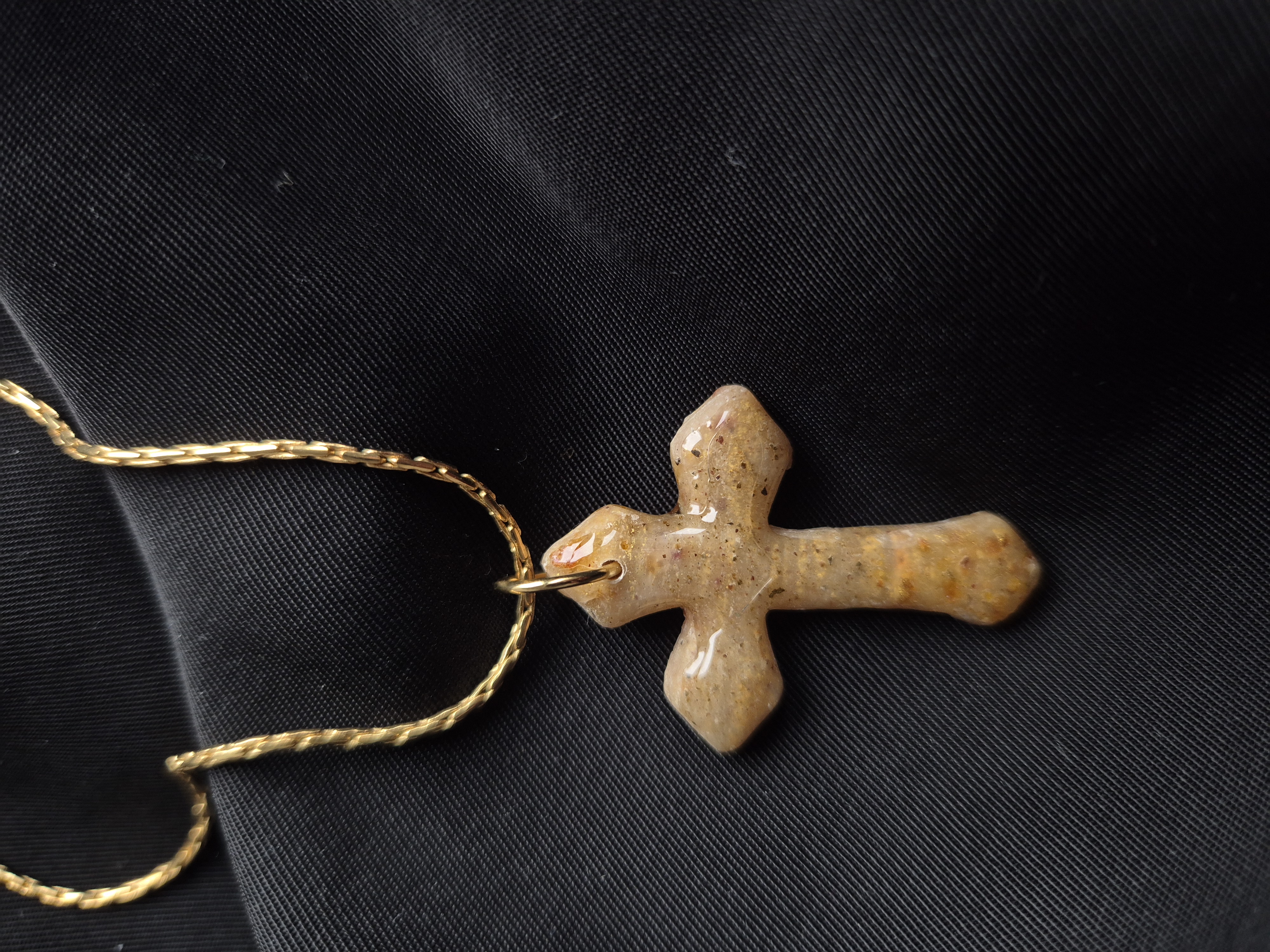 Collier Croix Pièce Signature