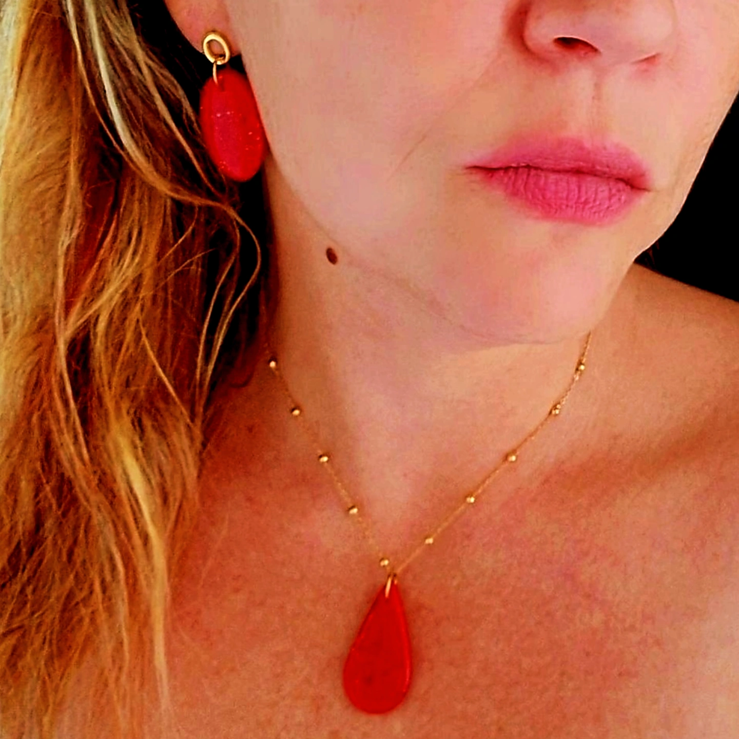 Boucles d'oreilles pendantes
