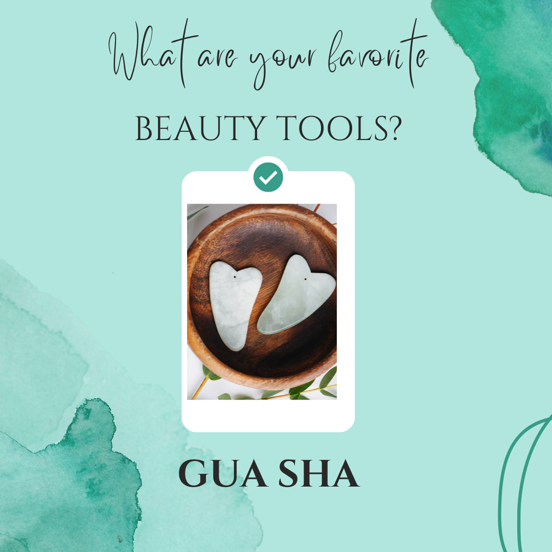“ Green Jade Heart - Shaped Guasha ”