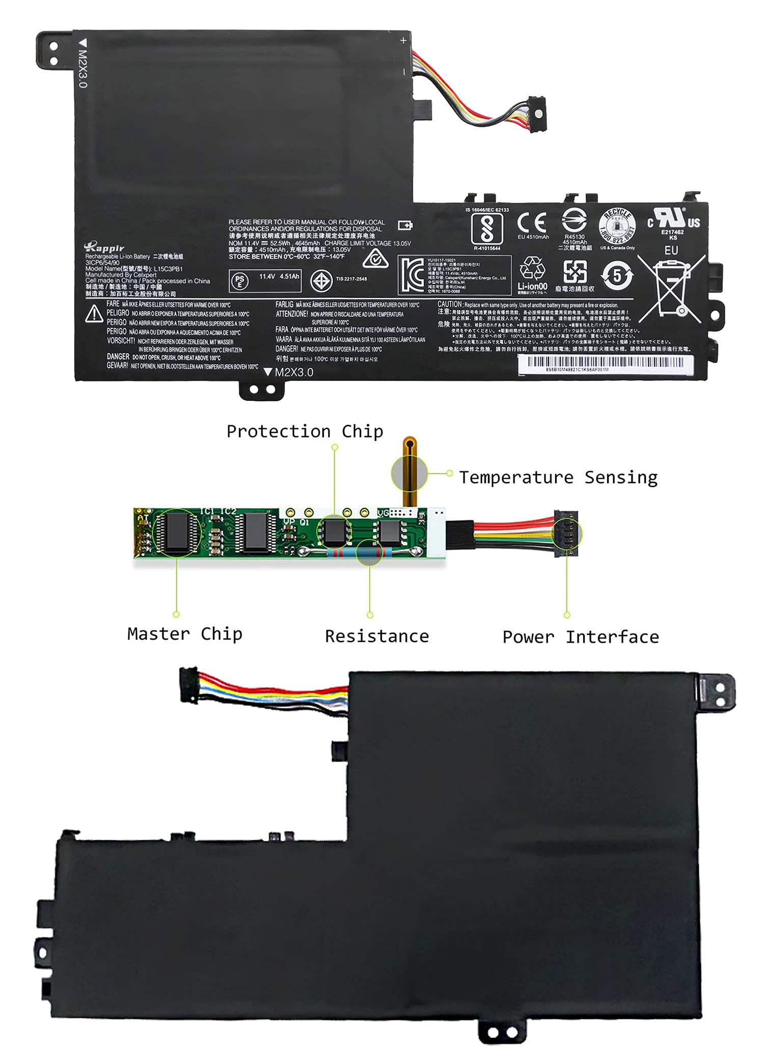 Batería para Lenovo Flex5 - 320s