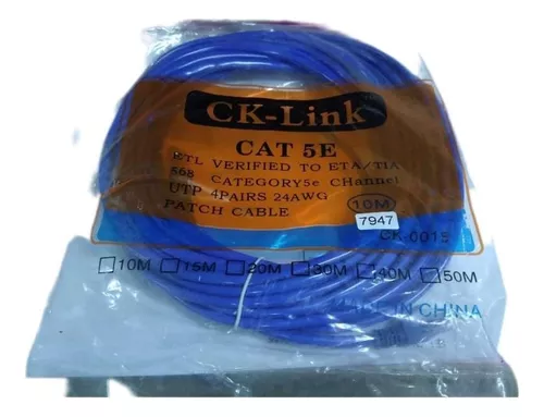 Cable de Red 10Mts
