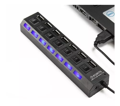 Multiplicador USB 7 puertos