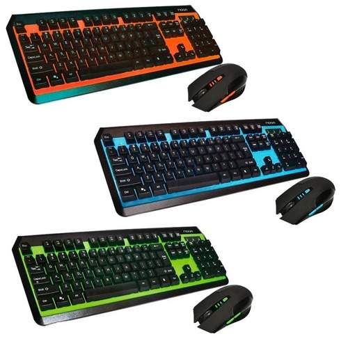 COMBO GAMER TECLADO+MOUSE INALAMBRICO NOGA NKB-40