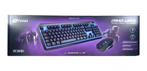 COMBO GAMER TECLADO+MOUSE INALAMBRICO NOGA NKB-40