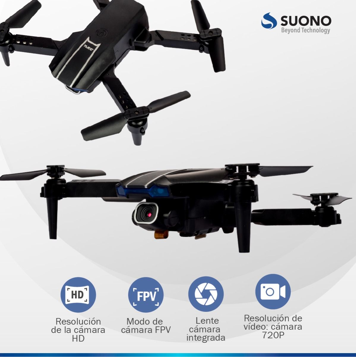 DRONE CON CAMARA Y CONTROL SOUNO