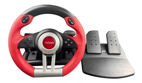 Volante Con Pedal Cambios Pc Play Ps4 Ps3 Xbox Sw Noga Gears