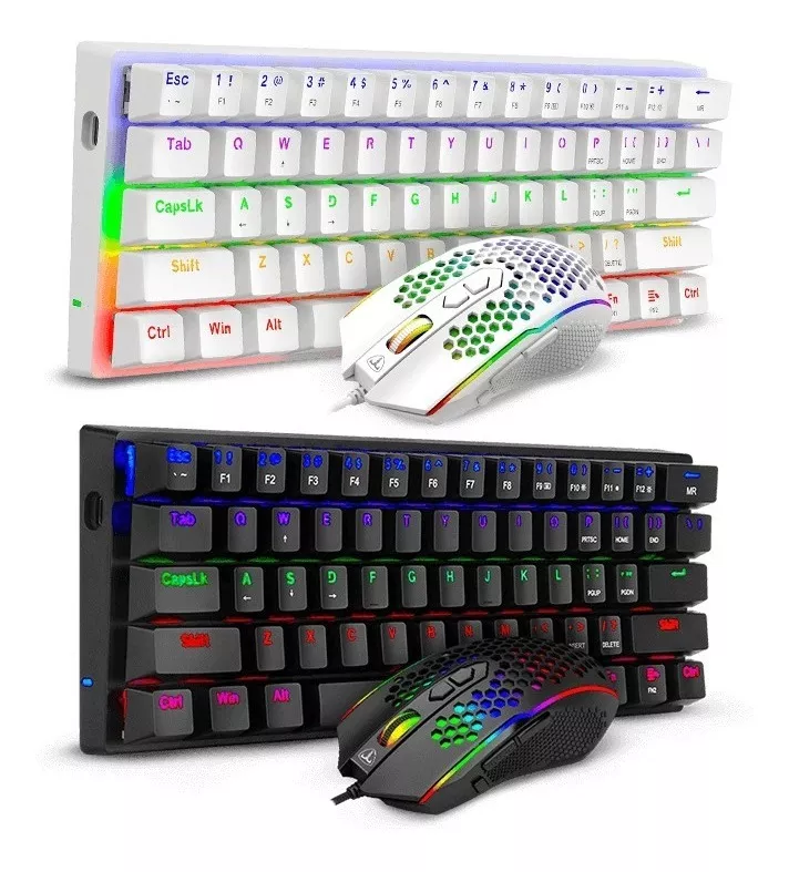 Kit Gamer Mecánico T-dagger Tgs008 Main Force Negro 60% Full
