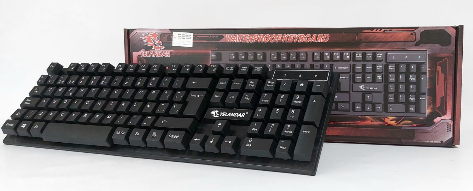 TECLADO PROFESIONAL C/CABLE GENERICO - YELANDAR