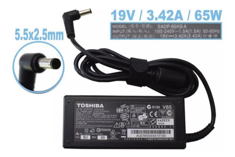 Cargador Toshiba 19v 3.42a 65w Pin 5.5*2.5 Original