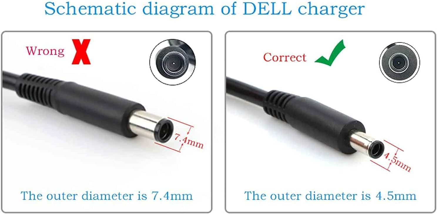 Cargador Original Dell Inspiron Pin 4.5mm * 3.0mm 19.5v 3.34a 65w