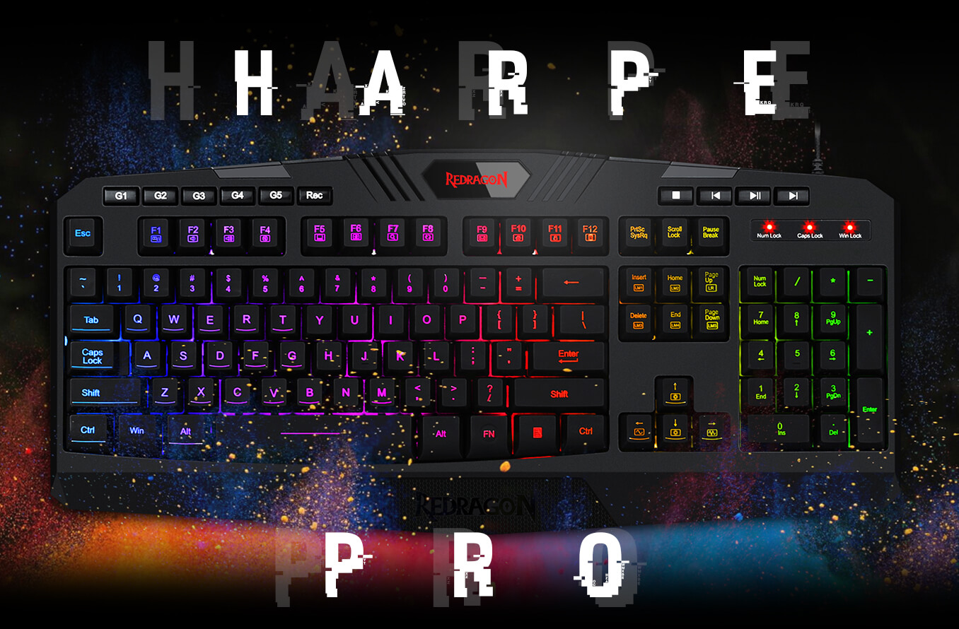 Teclado Redragon Harpe Pro