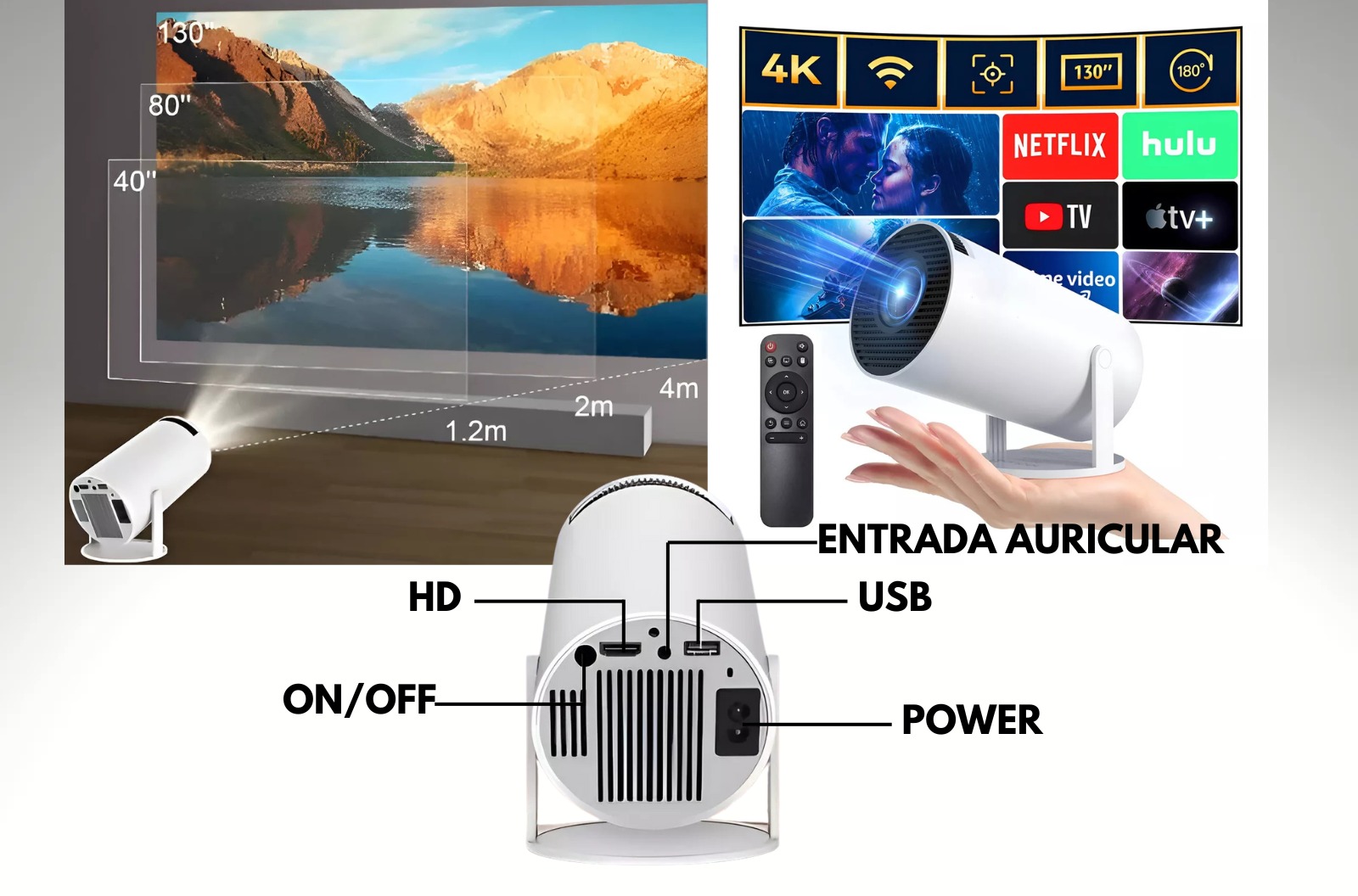 Proyector portátil