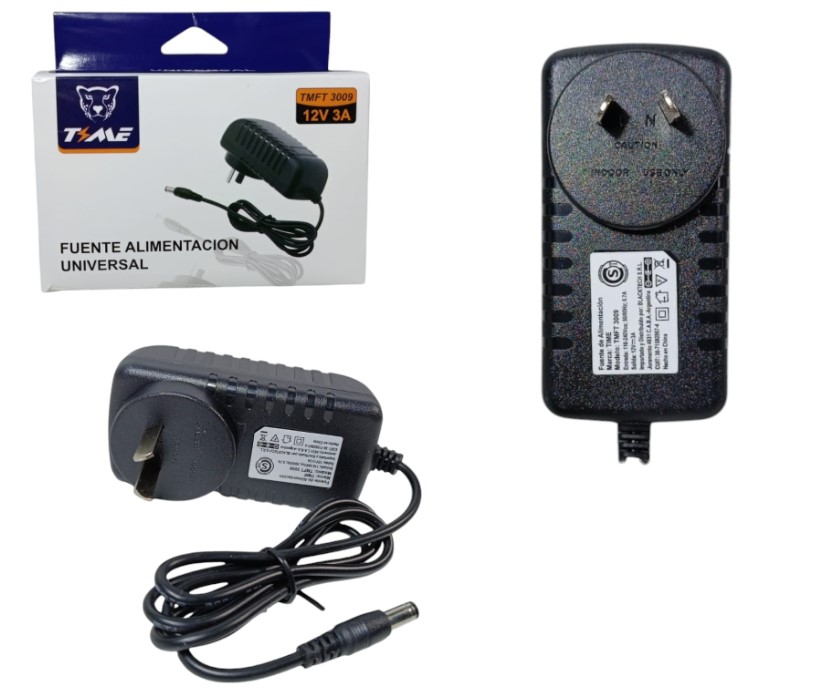 Cargador para camaras DVR 12v