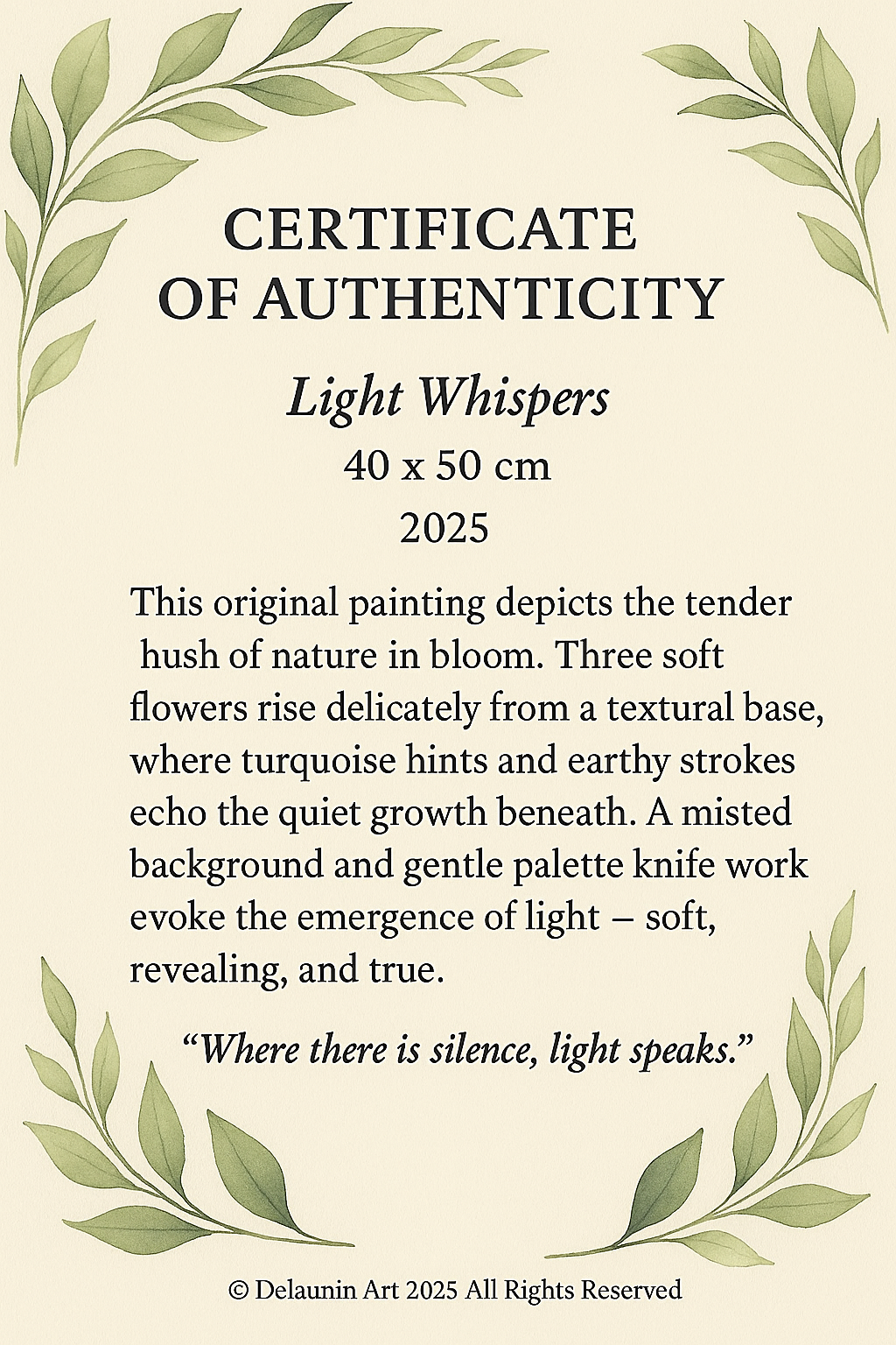 Light Whispers