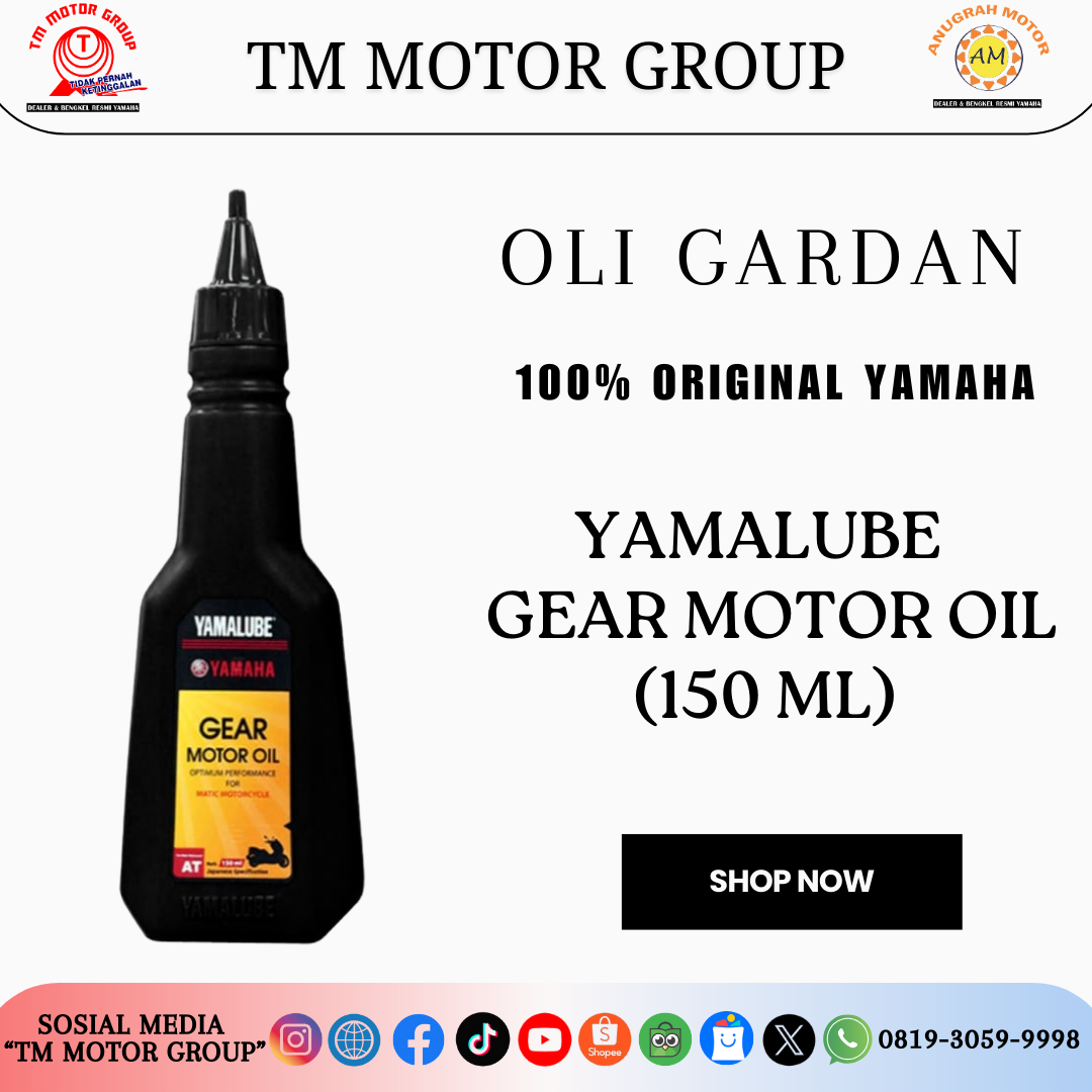 YAMALUBE OIL GEAR / OLI GARDAN 150ML