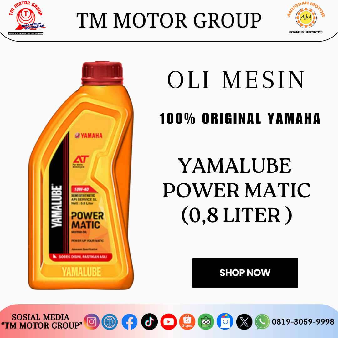 YAMALUBE POWER MATIC 800ML