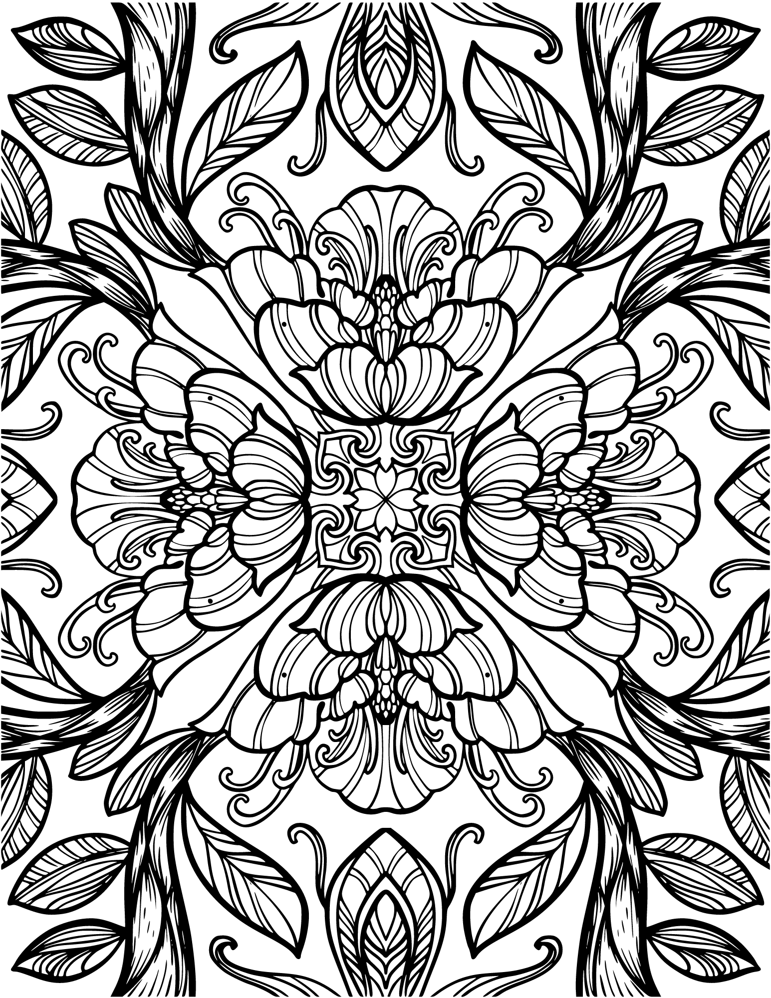 Relaxing Coloring Book