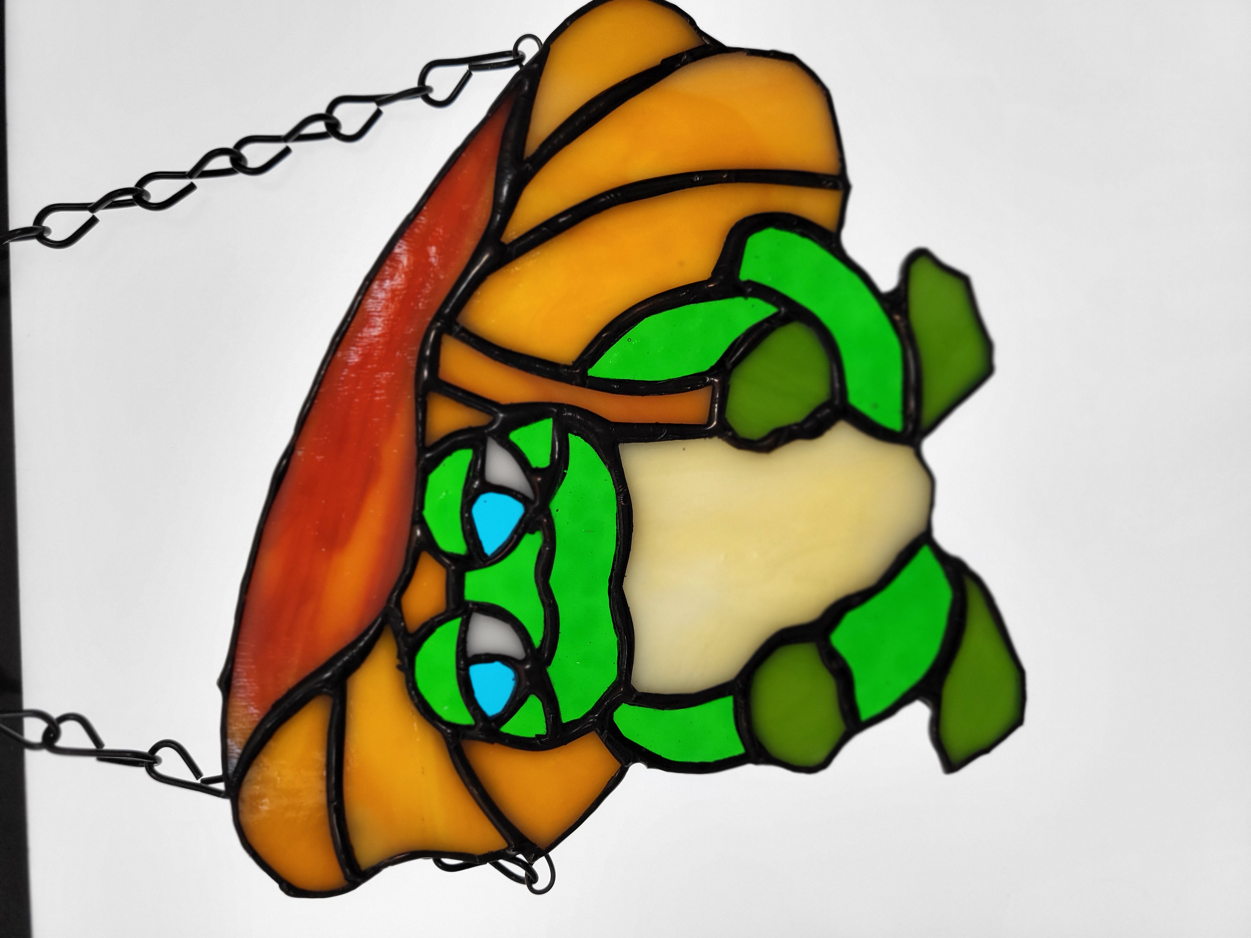 Frog with lily pad umbrella