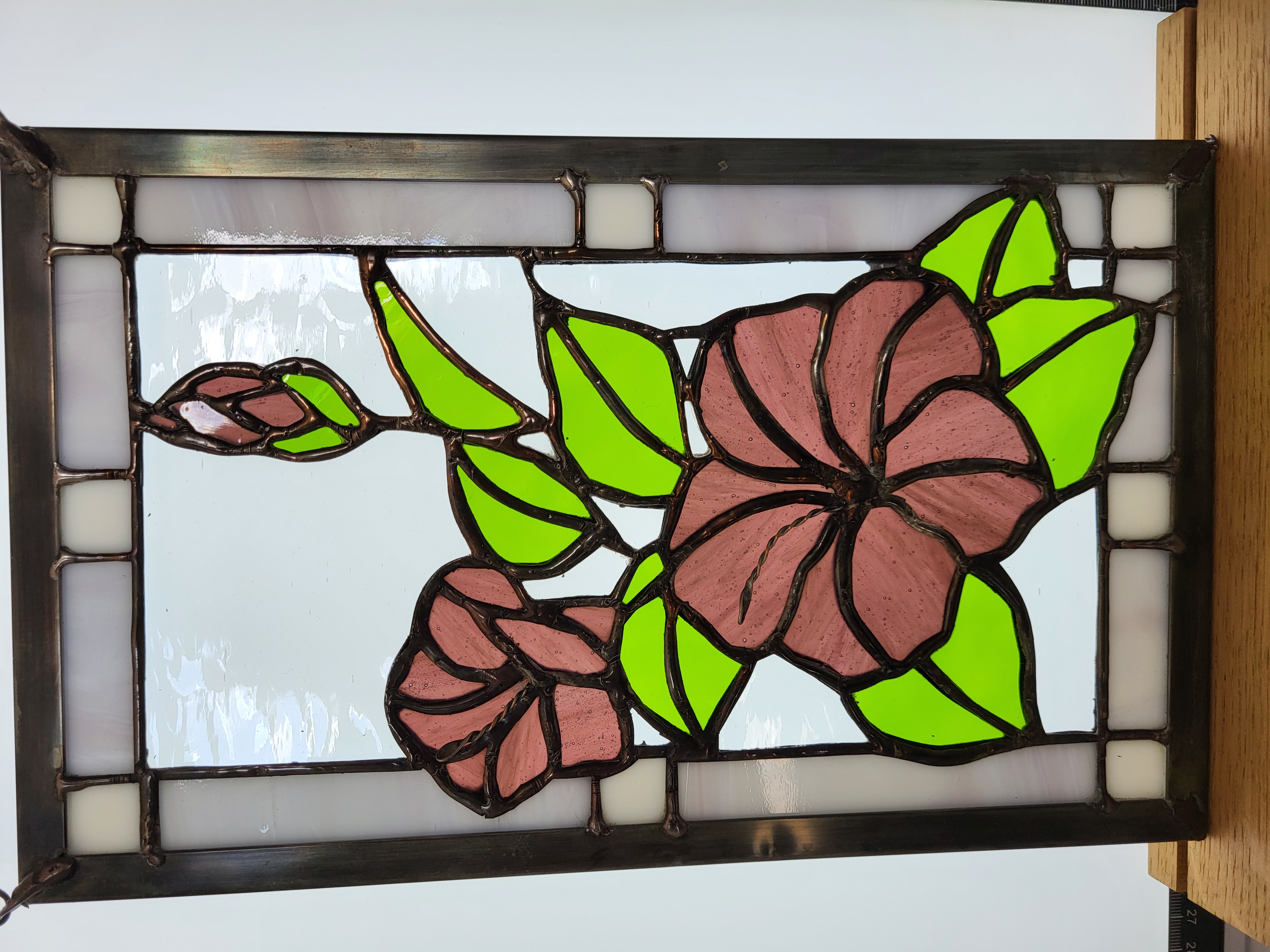 Hibiscus flower panel