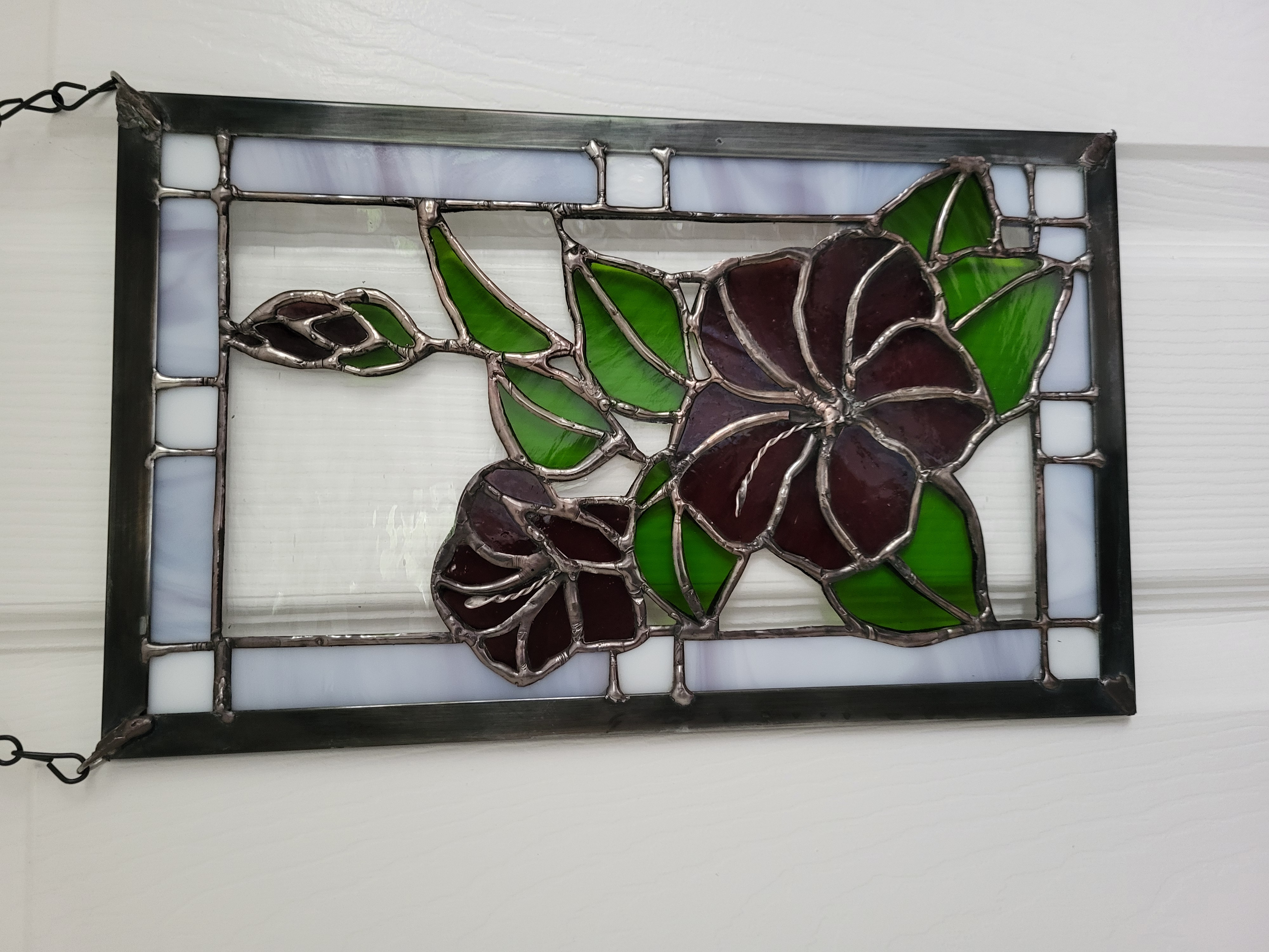 Hibiscus flower panel