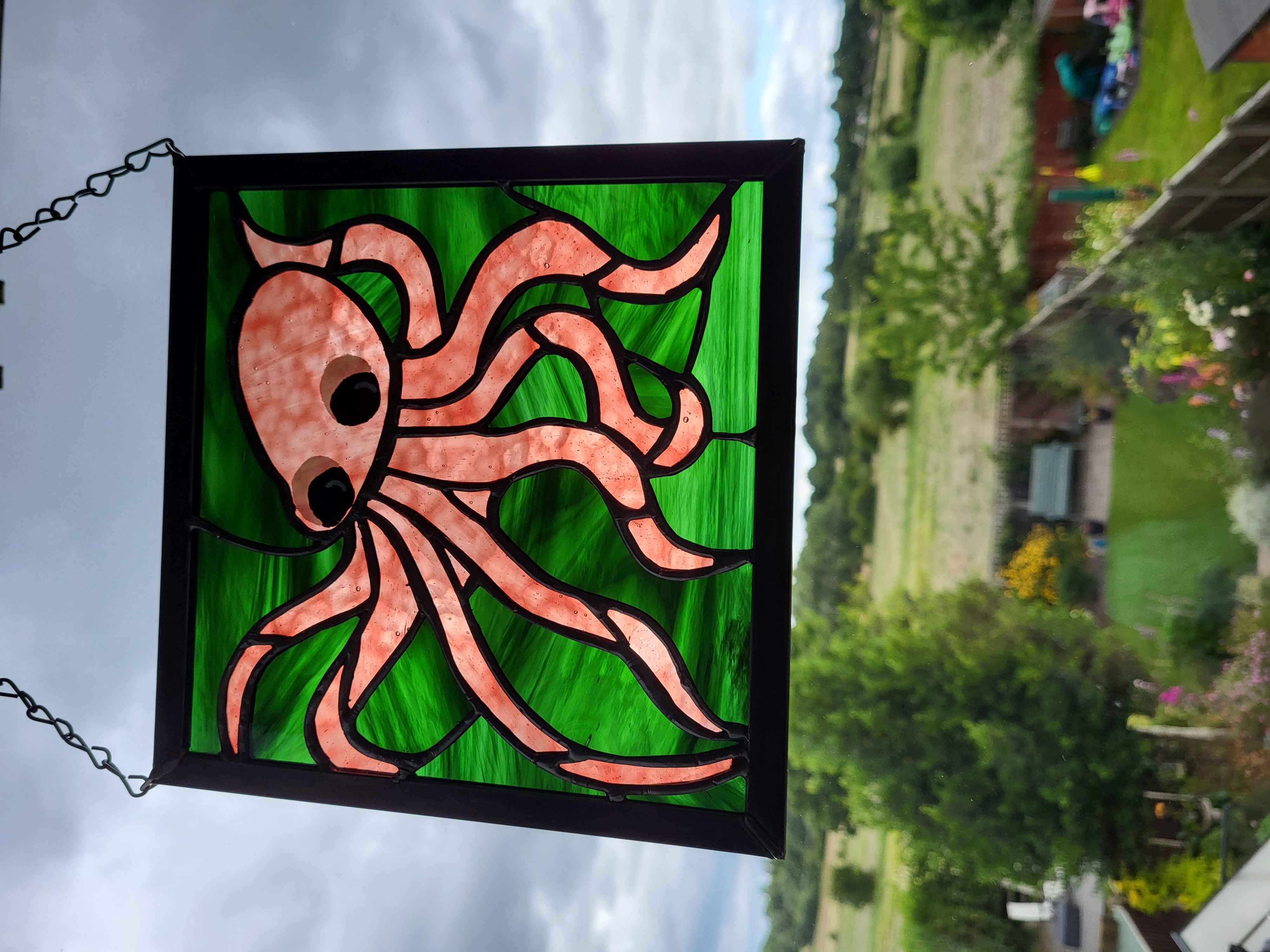 Octopus suncatcher 