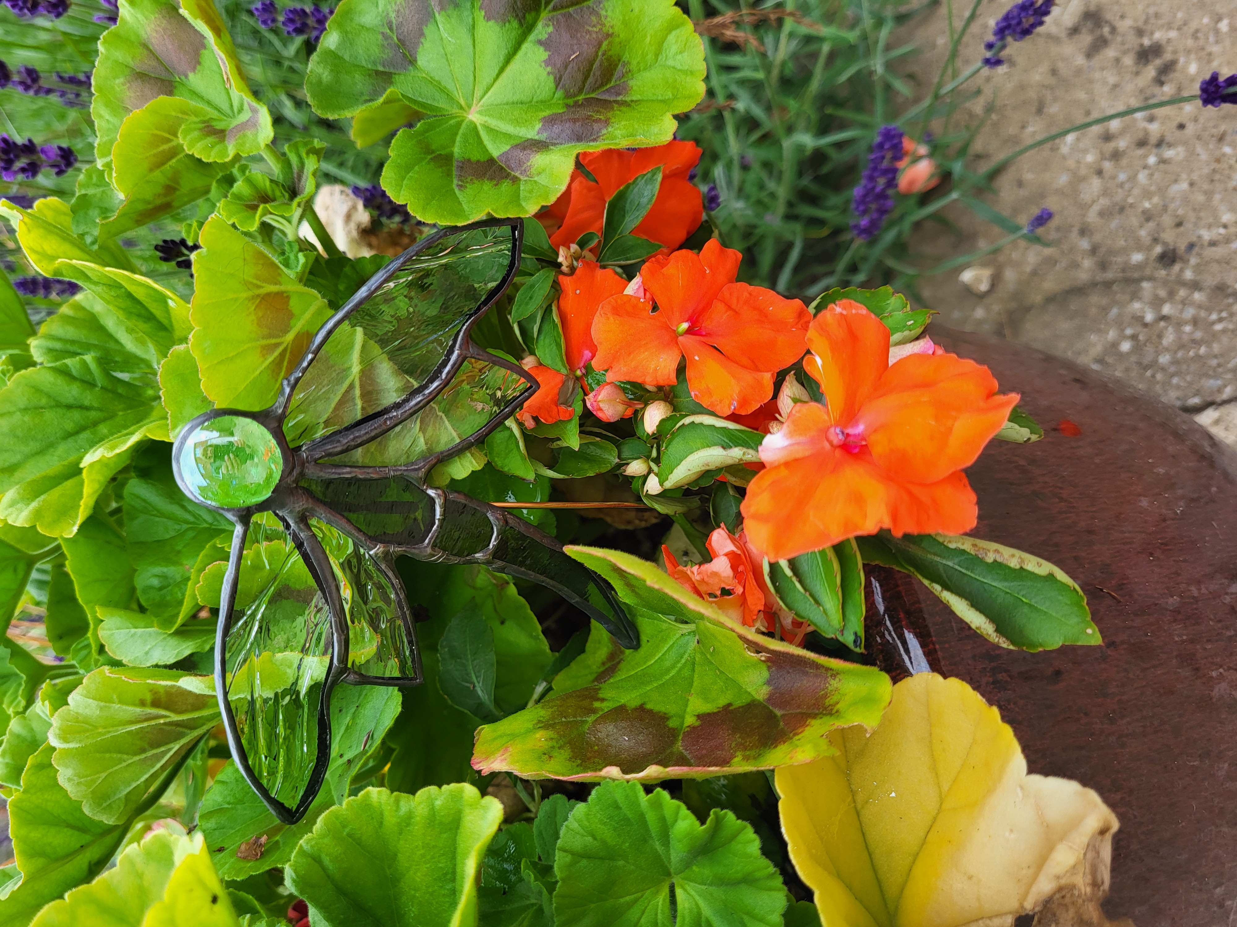 Dragonfly Garden Stakes