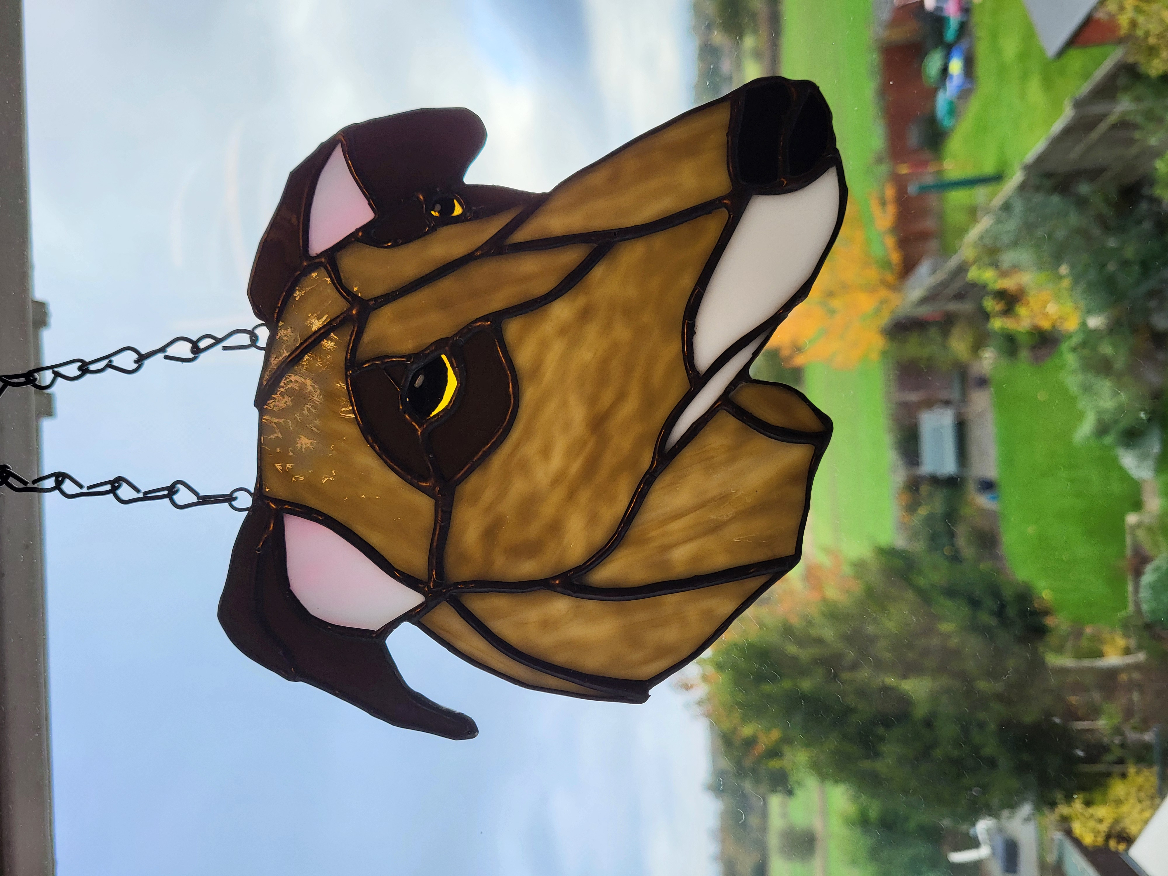 Greyhound suncatcher 