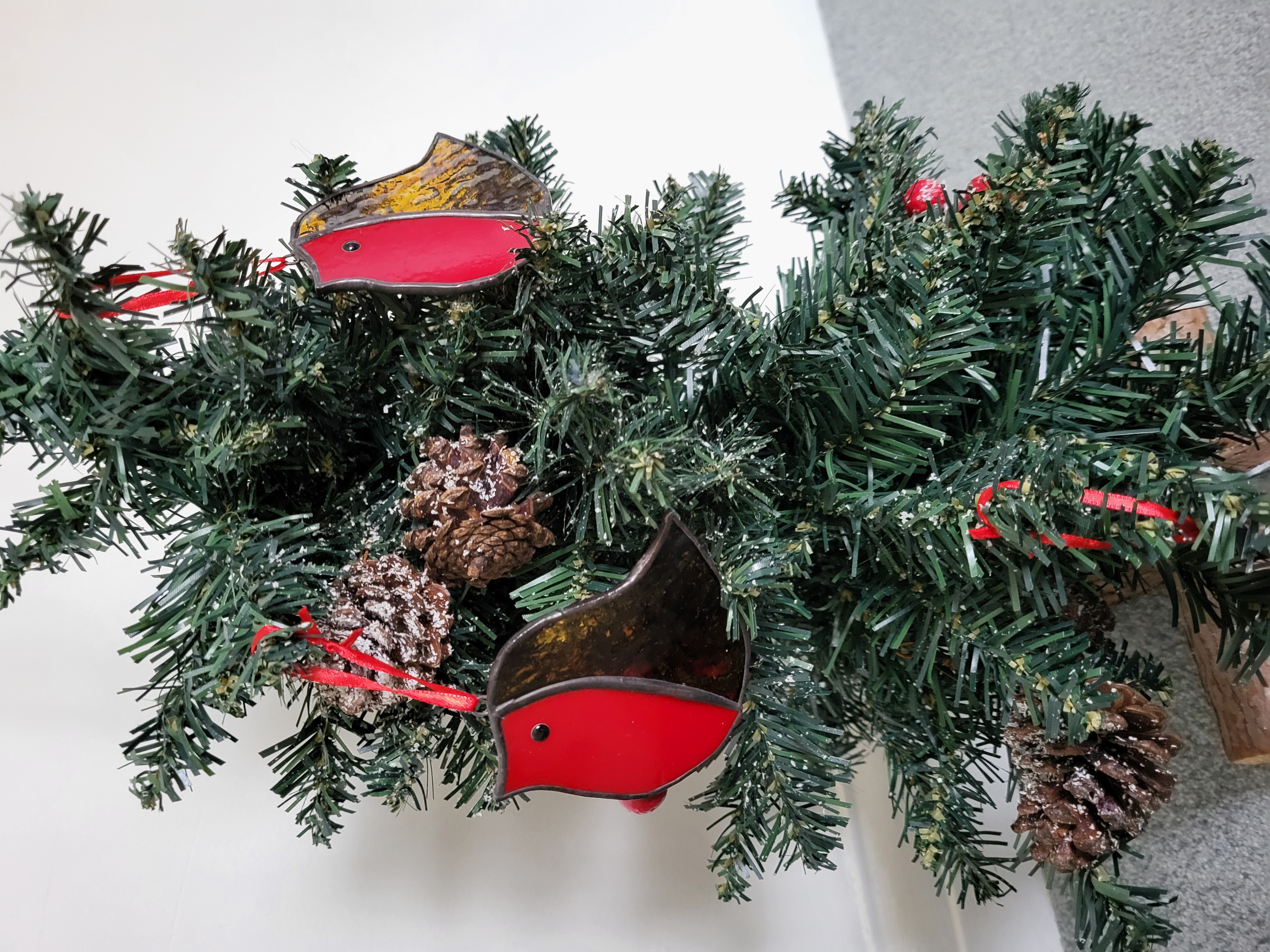 Robin tree ornament