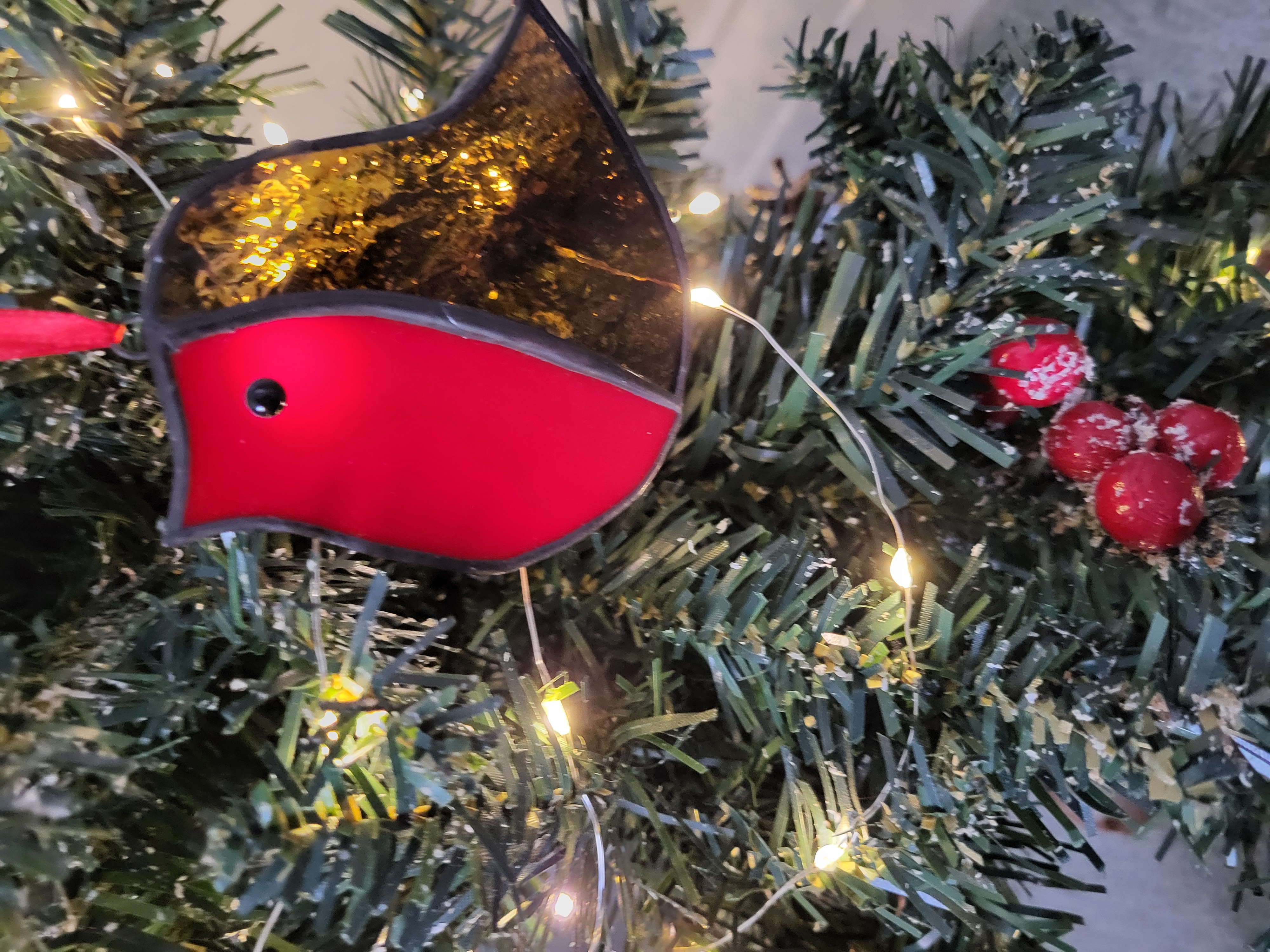 Robin tree ornament