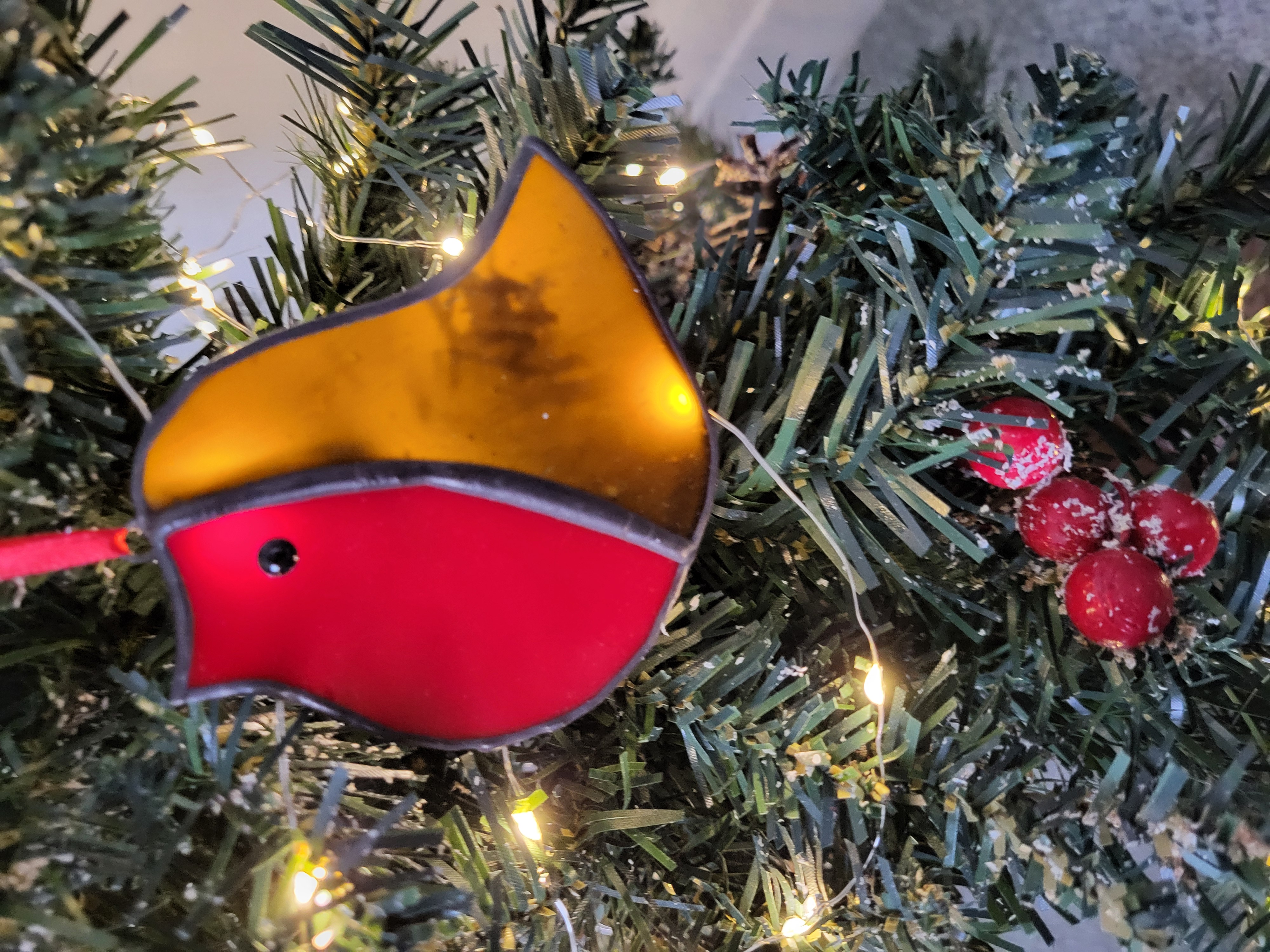 Robin tree ornament