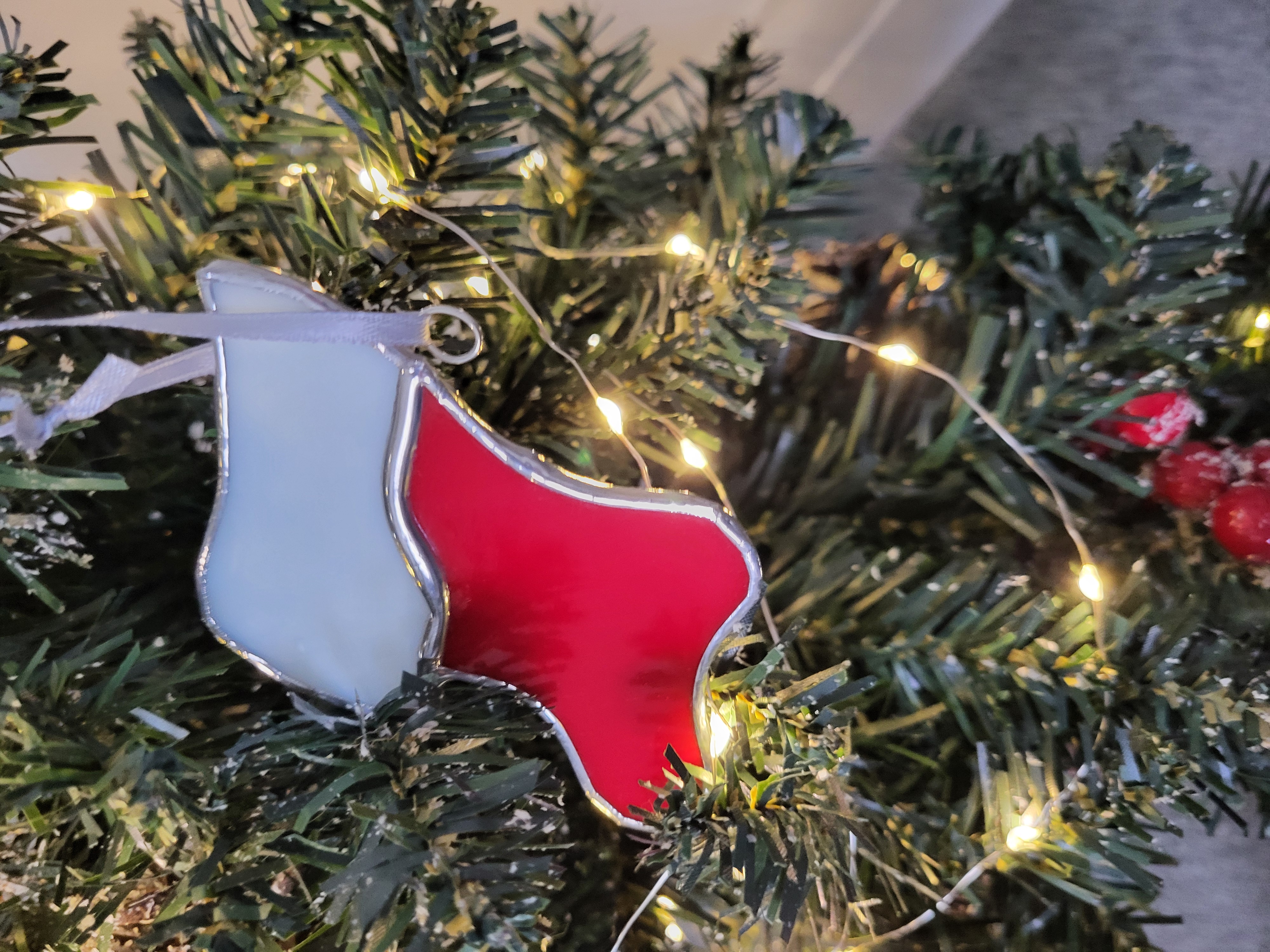 Xmas Stocking Tree Ornament
