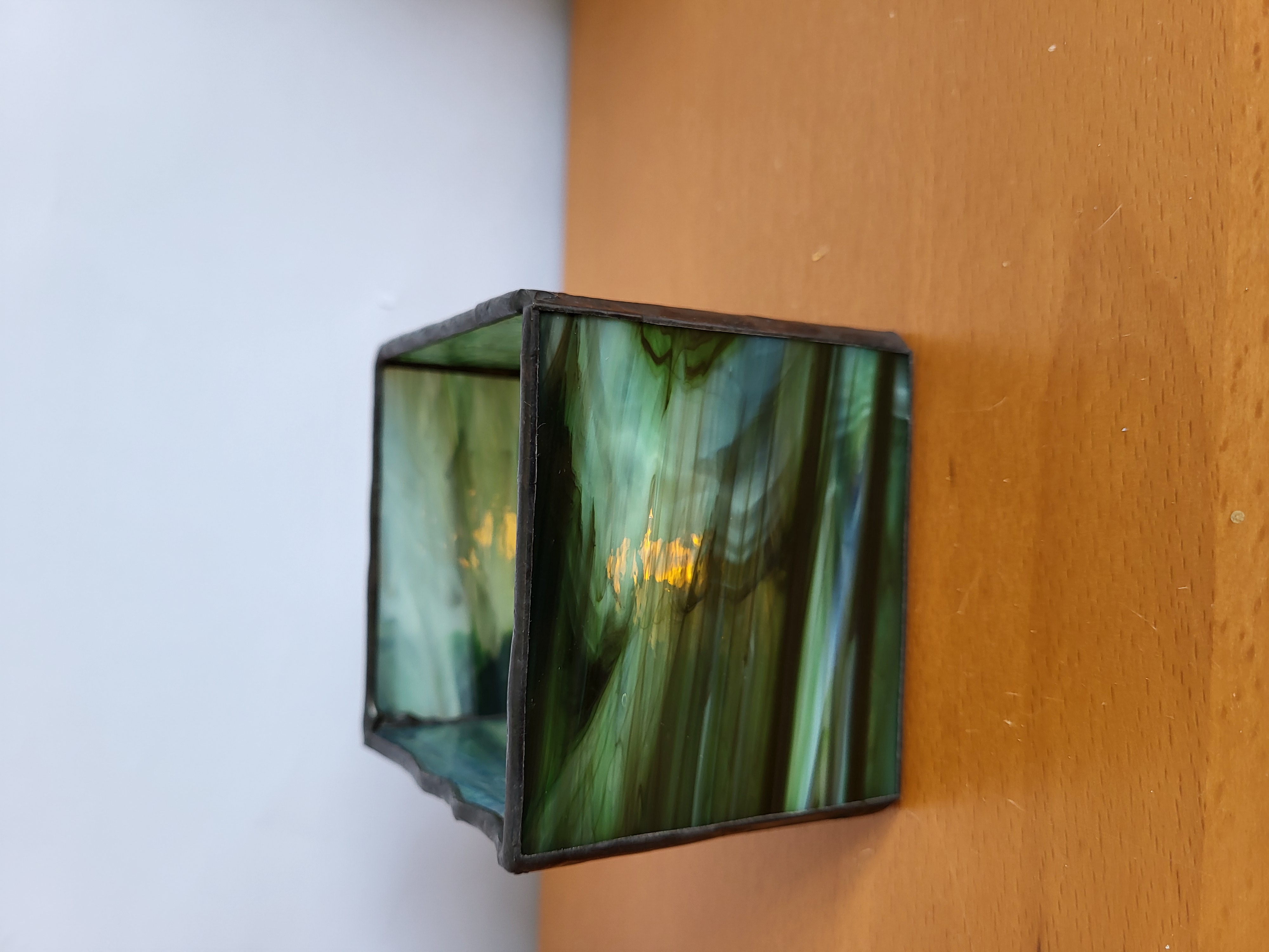 Stained Glass Tealight Holders