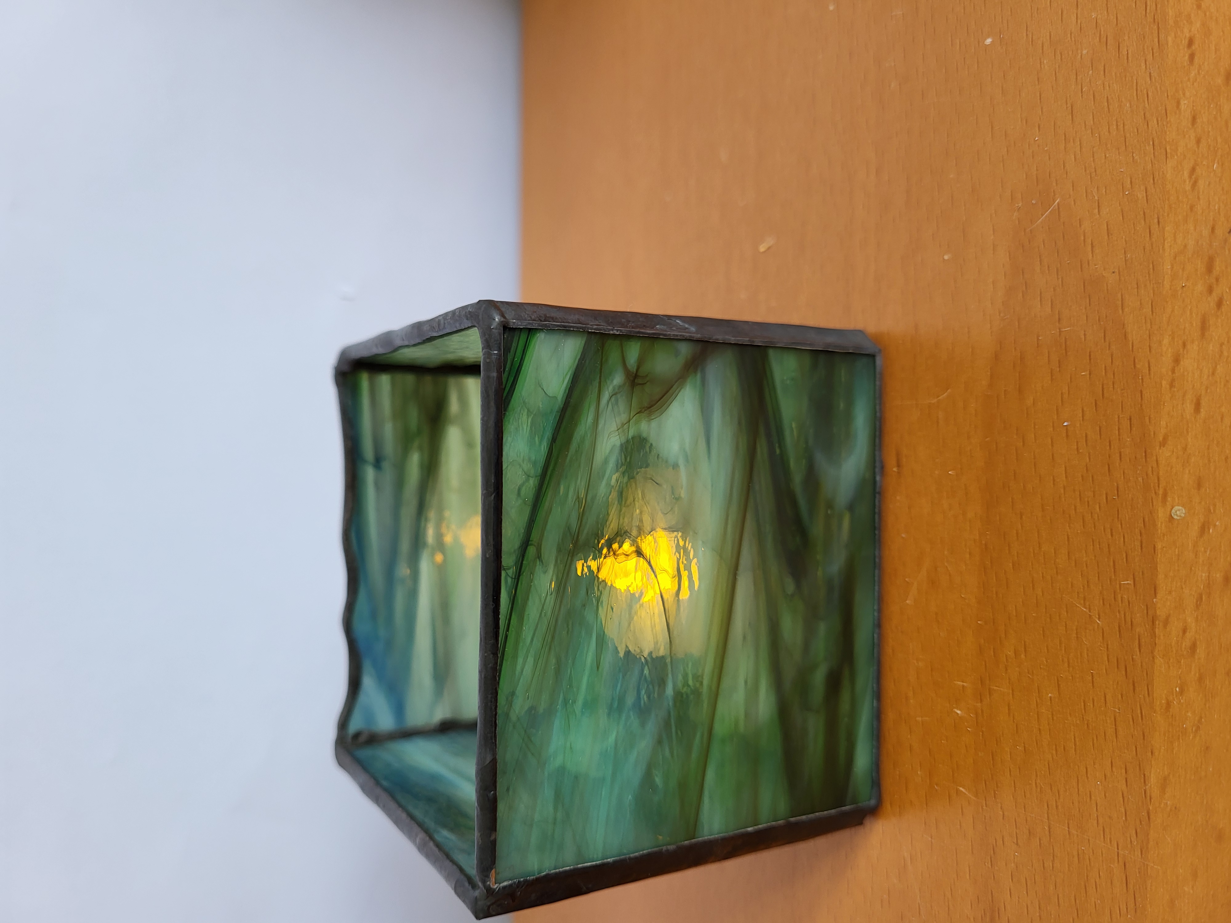 Stained Glass Tealight Holders