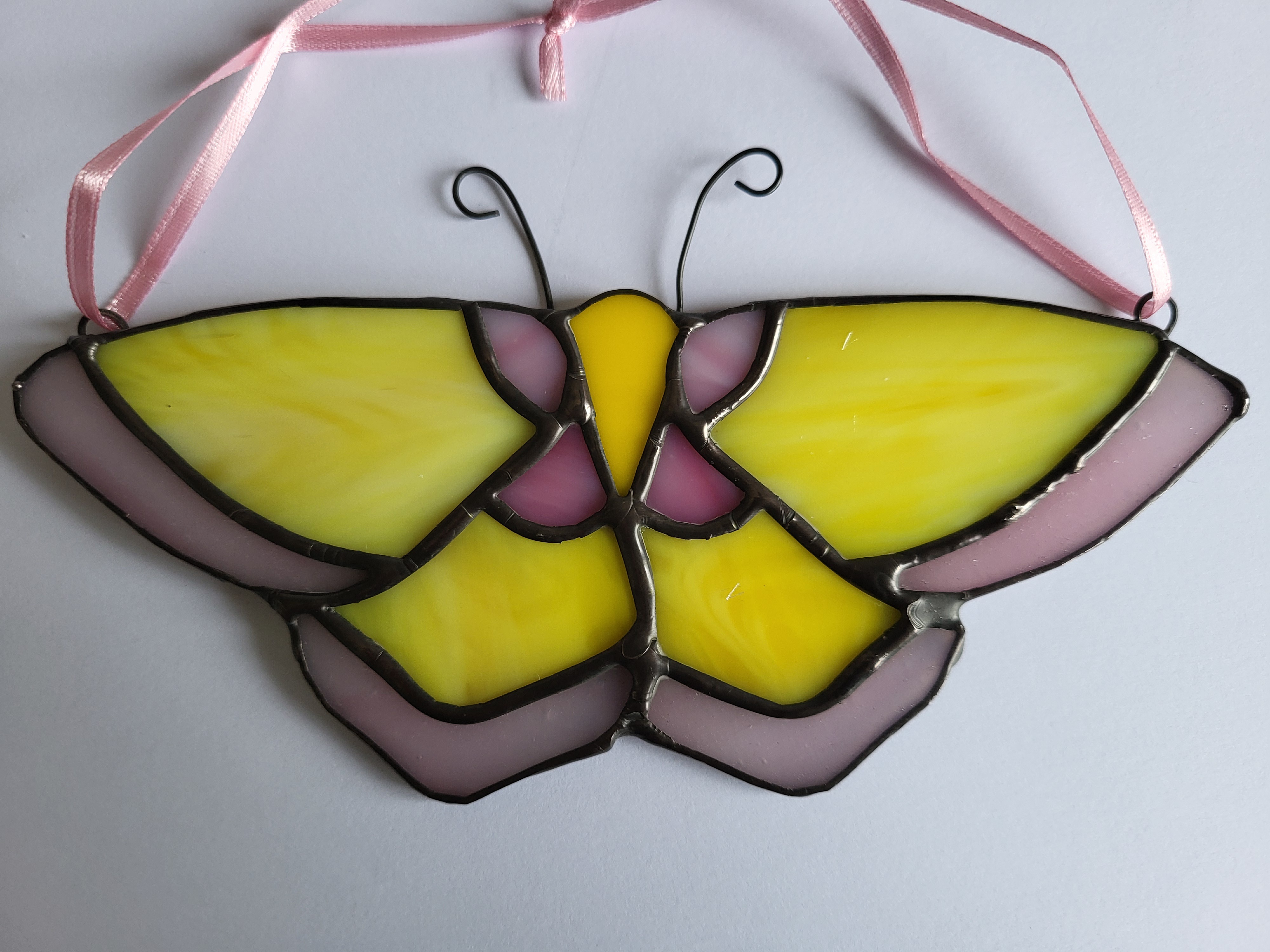 Stained Glass Moth Suncatchers