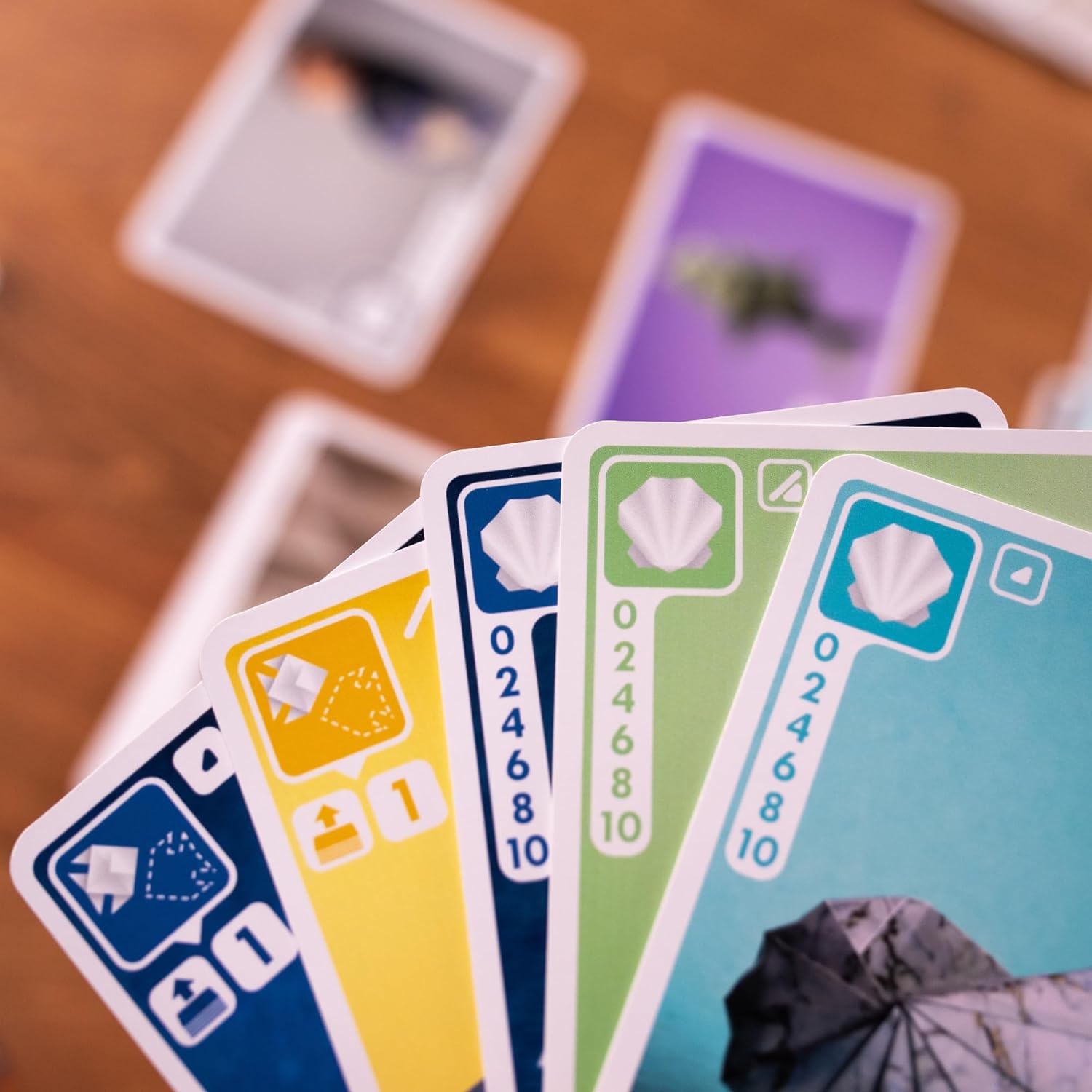 Pandasaurus Games Sea Salt and Paper Card Game - Ocean-Themed Strategy Game, Fast-Paced and Tactical, Fun Family Game for Kids and Adults, Ages 8+, 2-4 Players, 30-45 Minute Playtime, Made