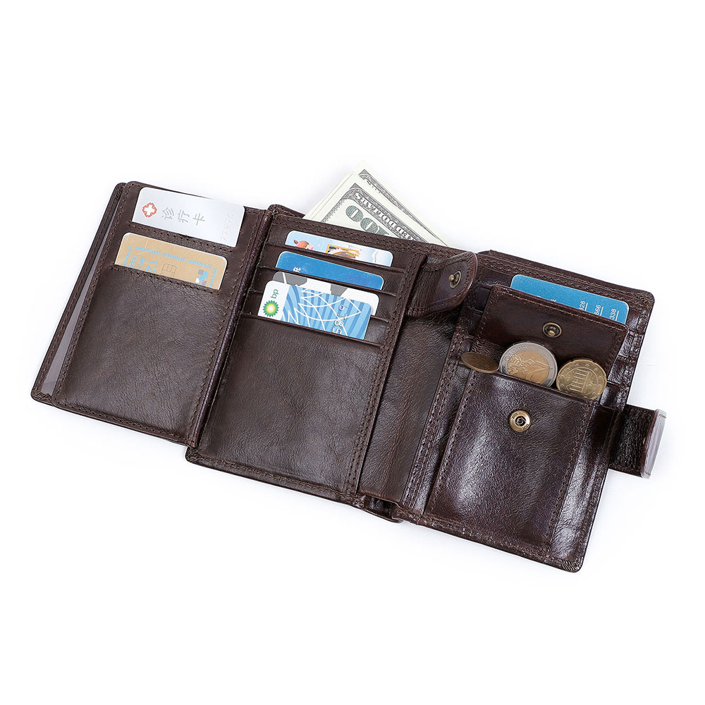 Elegant Full-Grain Leather Wallet - Your Everyday Essential