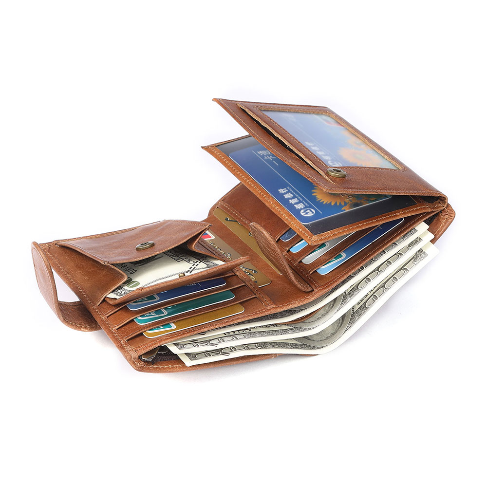 Genuine Cowhide Leather Wallet