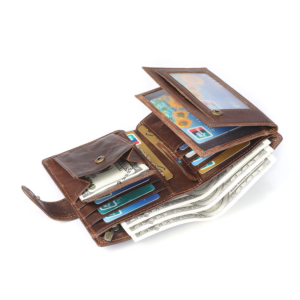 Genuine Cowhide Leather Wallet