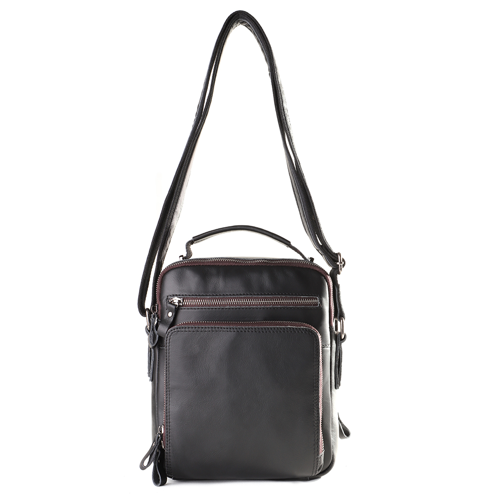 Toq quality real leather messenger bag