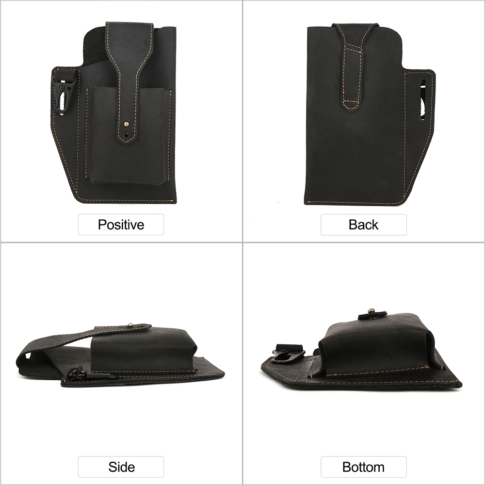 Crazyhorse Leather Waist Bag