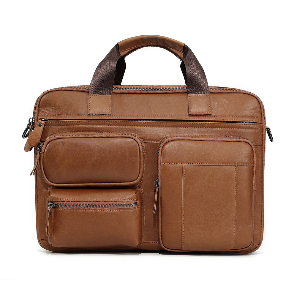 High-Value Genuine Leather Briefcase - Premium Quality at an Affordable Price